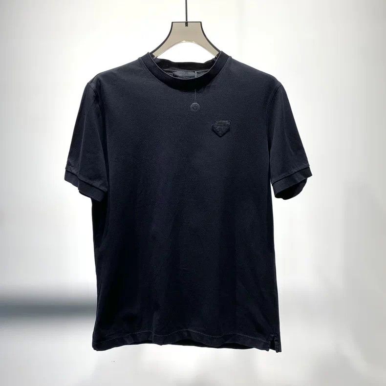 Prada Prada Triangle Logo Short Sleeve T-shirt - dmc Size US M / EU 48-50 / 2 - 1 Thumbnail