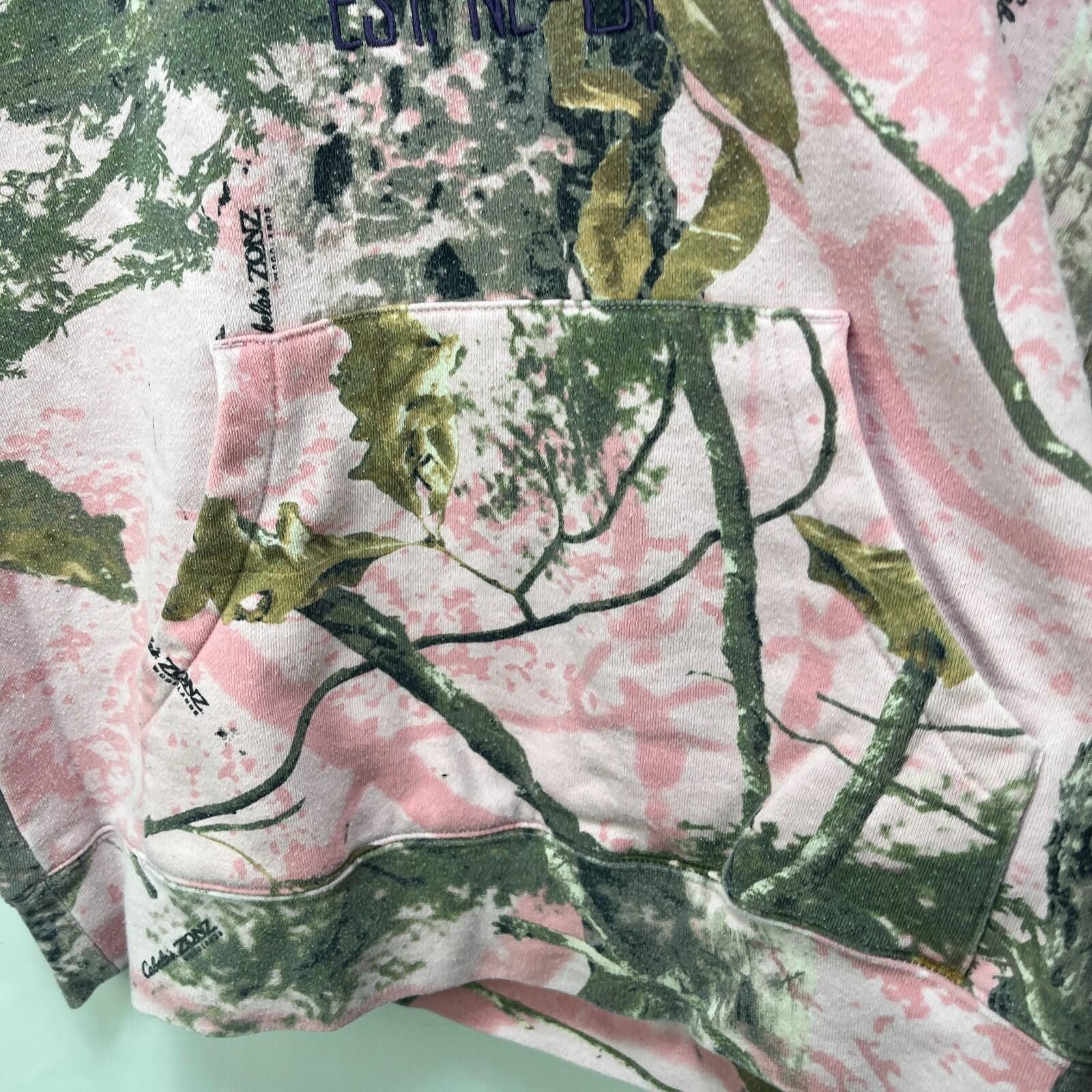 Cabelas Vintage Cabela's Tree Camo Hoodie Womens Medium Size M / US 6-8 / IT 42-44 - 3 Thumbnail