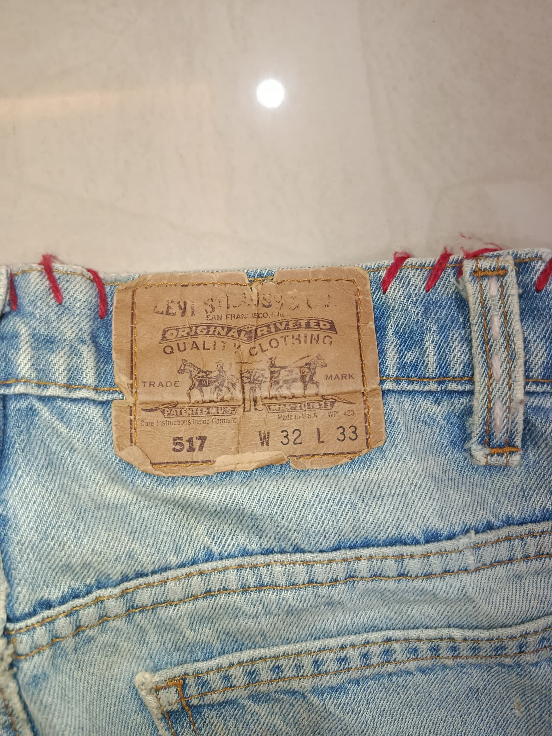 Levi's LEVIS #517 ORANGE TAB SINGLE ® DENIM Size US 30 / EU 46 - 10 Thumbnail