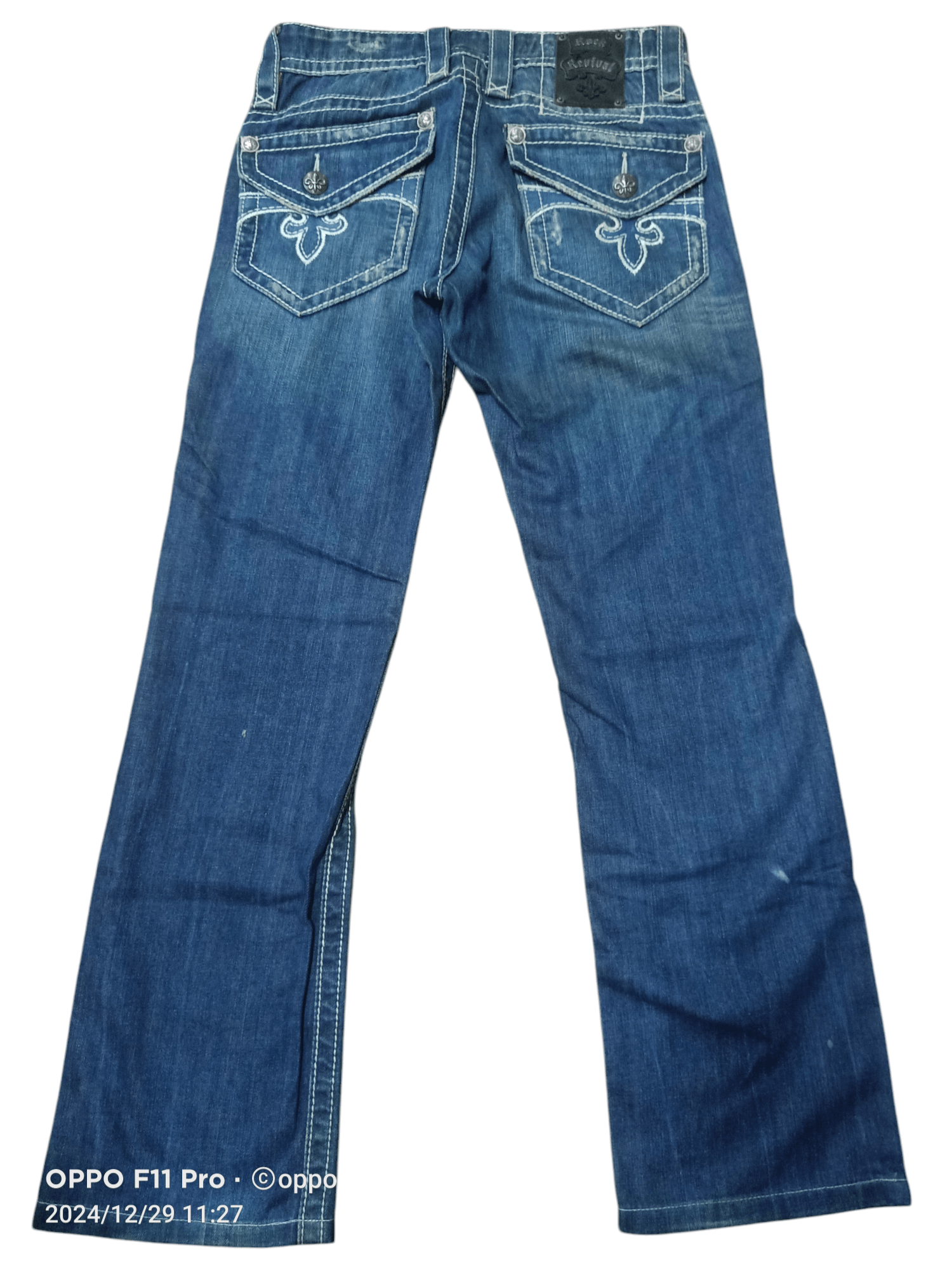 Japanese Brand × Rock Revival Rock Revival Loose Straight Flag Jeans Size US 30 / EU 46 - 14 Thumbnail