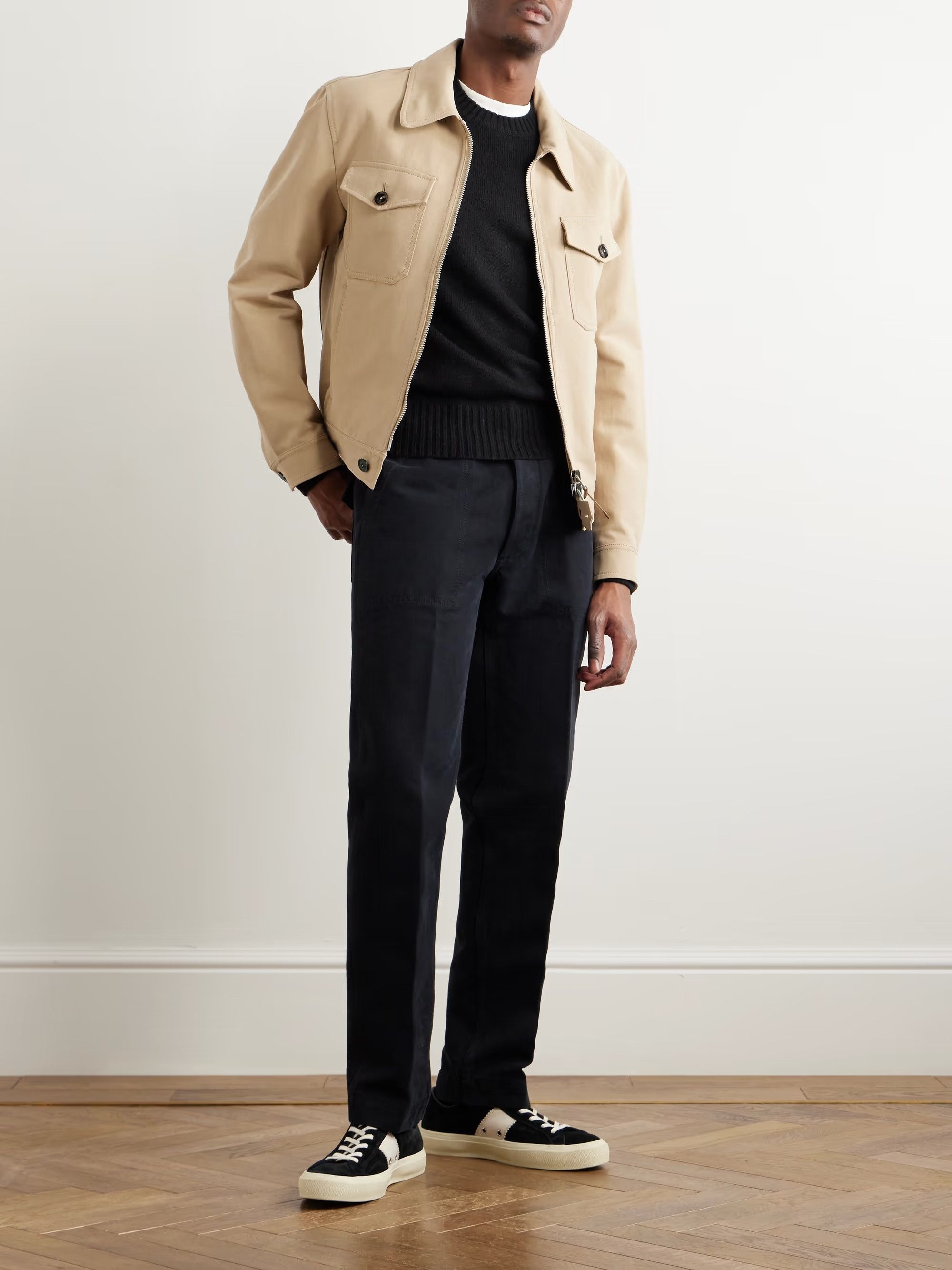 Tom Ford o1y0425 Casual Pant in Black Size US 33 - 4 Thumbnail