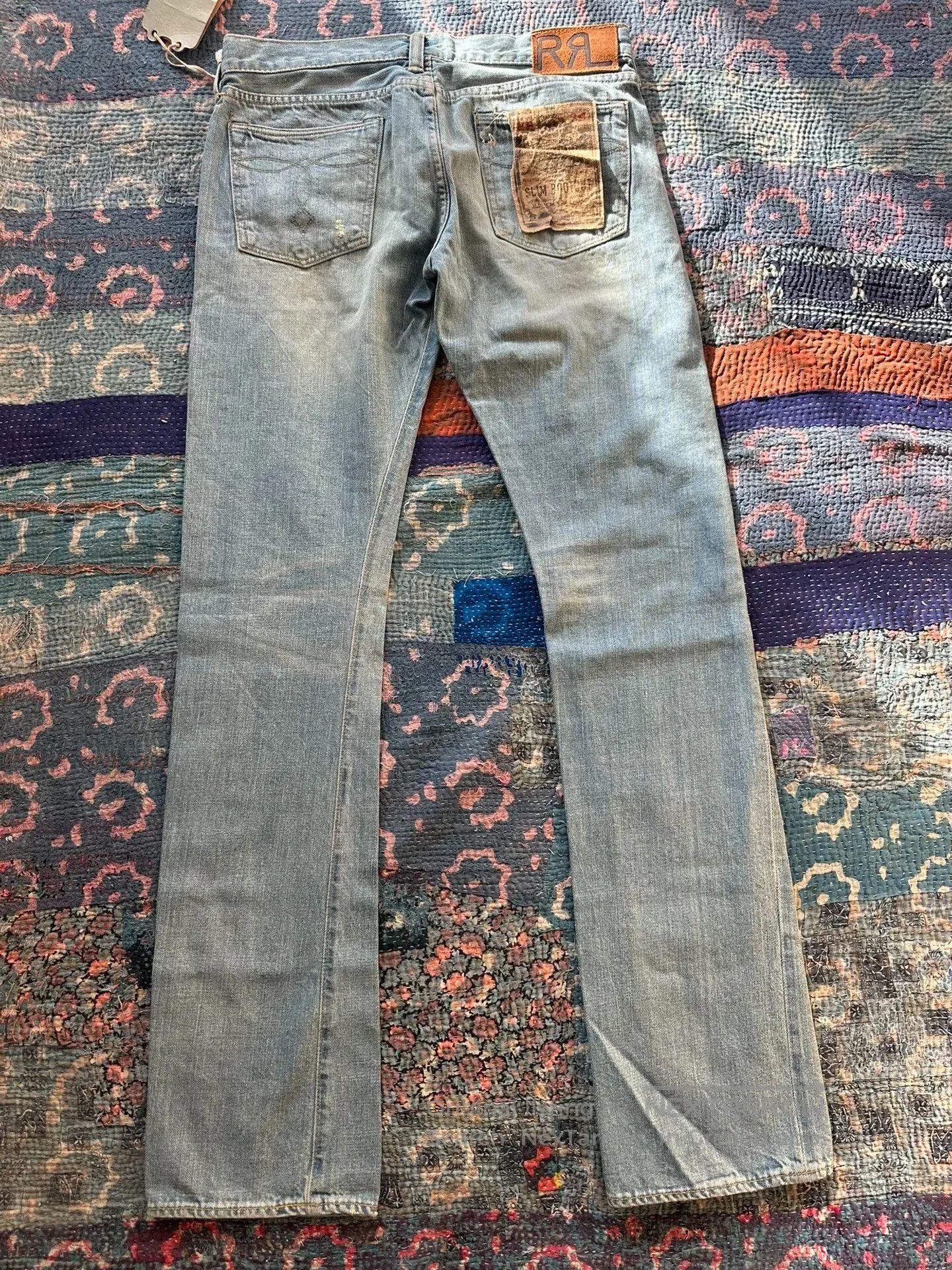 RRL Ralph Lauren RRL Slim Boot Cut Jeans. Size 30" / US 8 / IT 44 - 2 Thumbnail