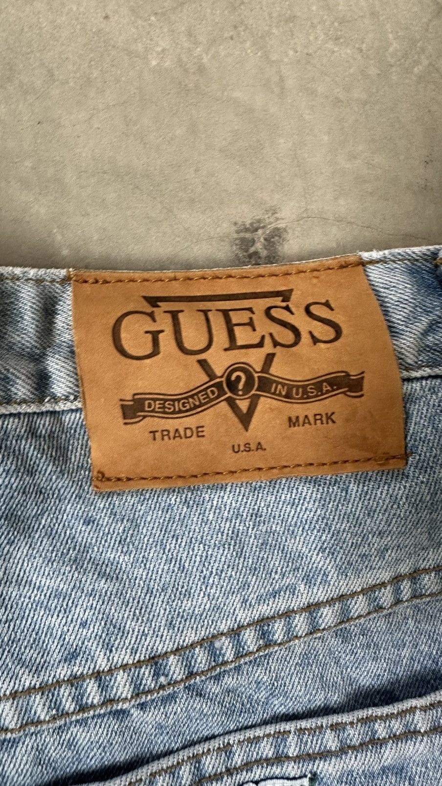 Guess VINTAGE GUESS GEORGES MARCIANO SW DENIM PANT Size US 38 / EU 54 - 13 Thumbnail