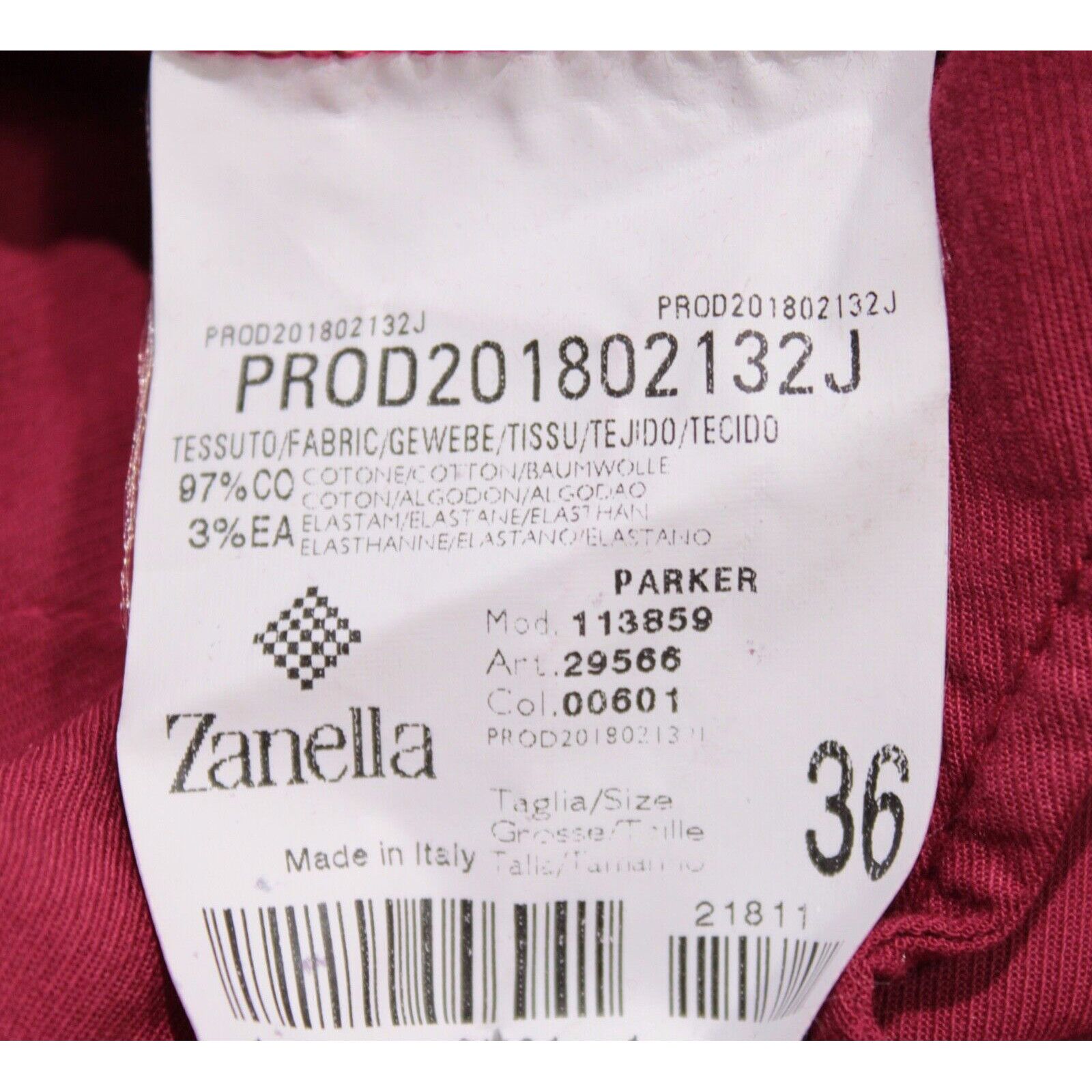 Zanella Zanella New with tags Chino Size 38 US In Red Size US 38 / EU 54 - 5 Thumbnail