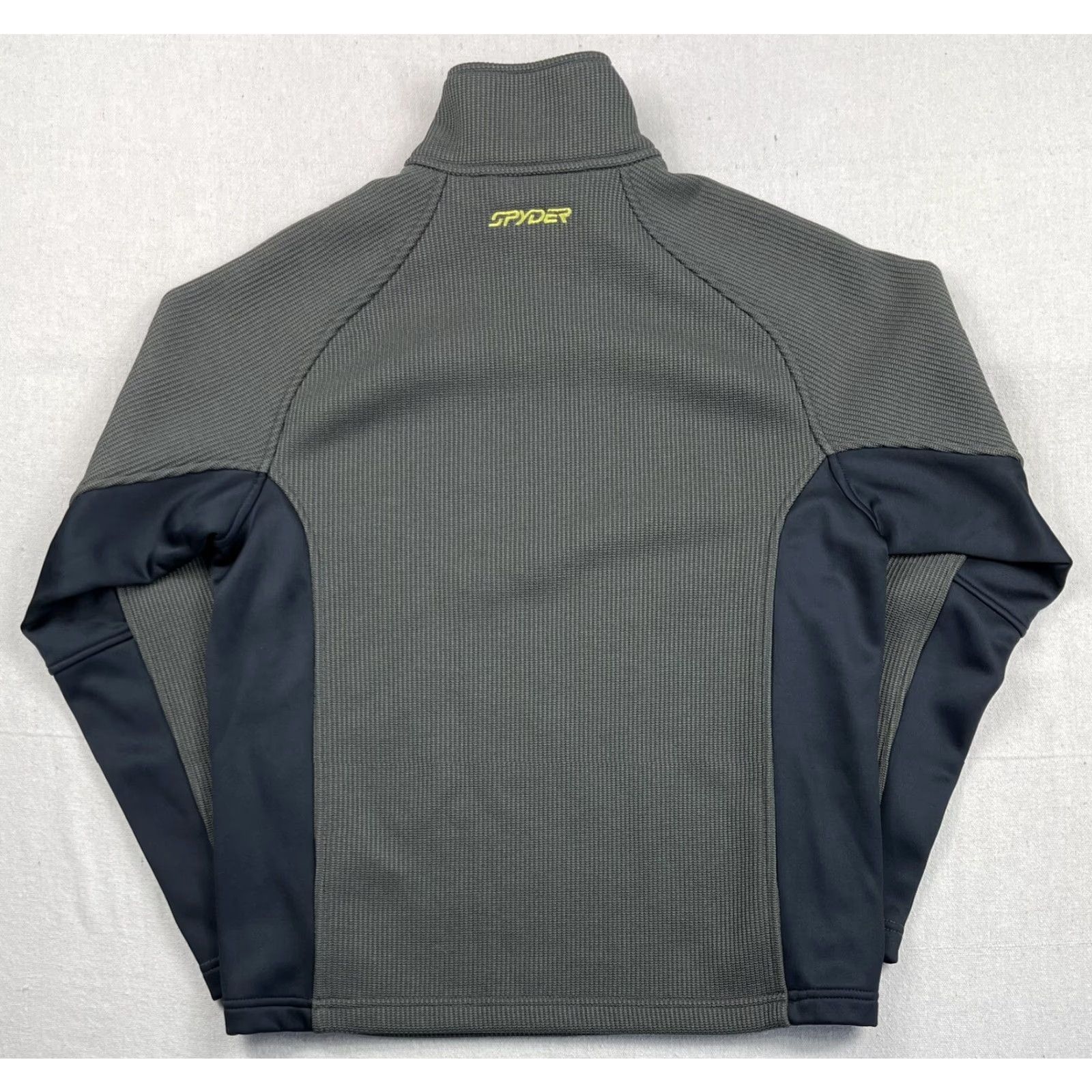 Spyder Spyder Mens Jacket 1/4 Zip Fleece Lined Multicolor Solid Mid-Length Zip Stand-Up Collar Jacket Coat Men S Size S Fall Winter Ski Hiking Outdoor Size US S / EU 44-46 / 1 - 2 Thumbnail