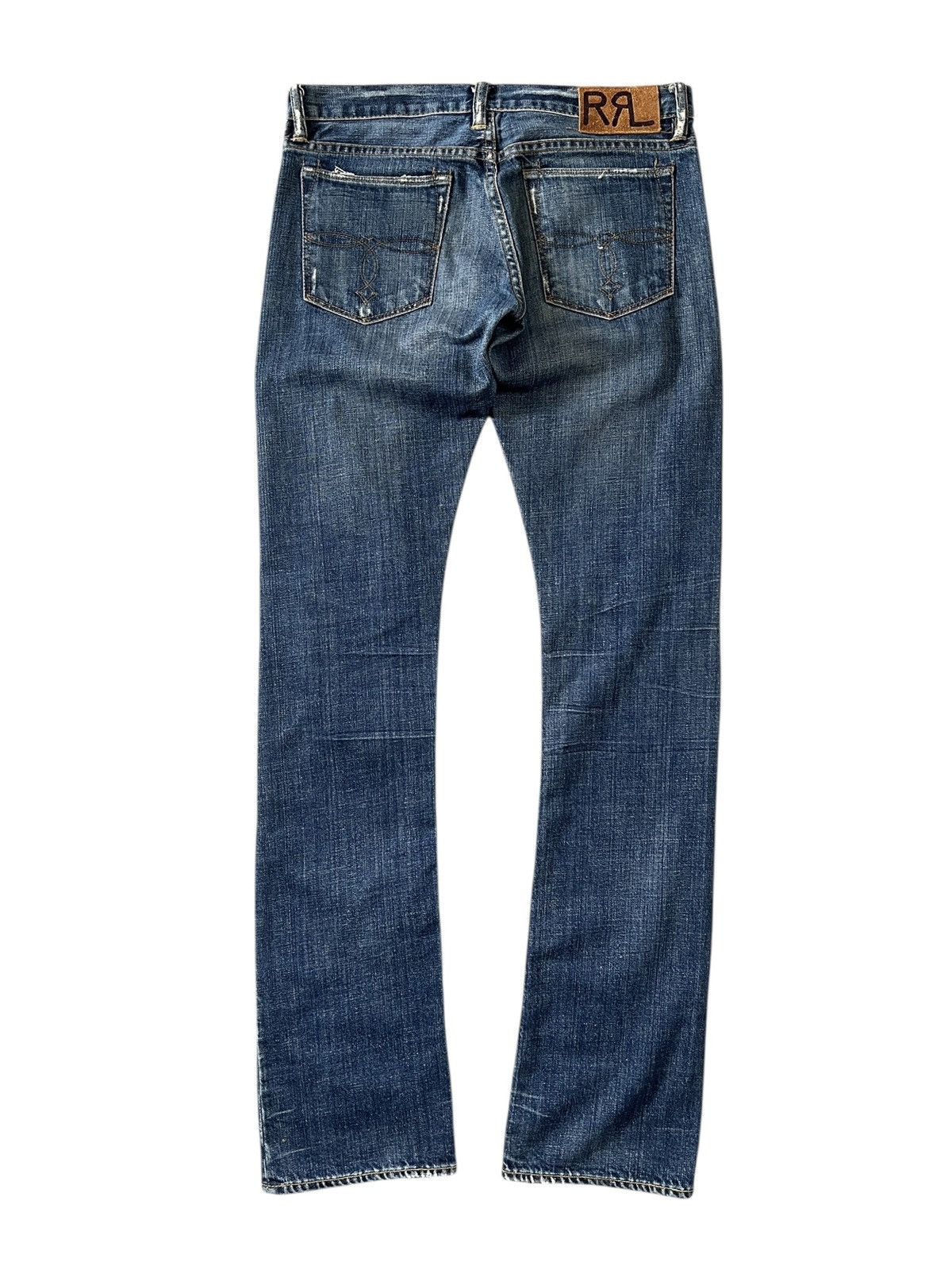 RRL Ralph Lauren Vintage RRL Slim Fit Light Bootcut Jeans Size 32" / US 10 / IT 46 - 1 Thumbnail