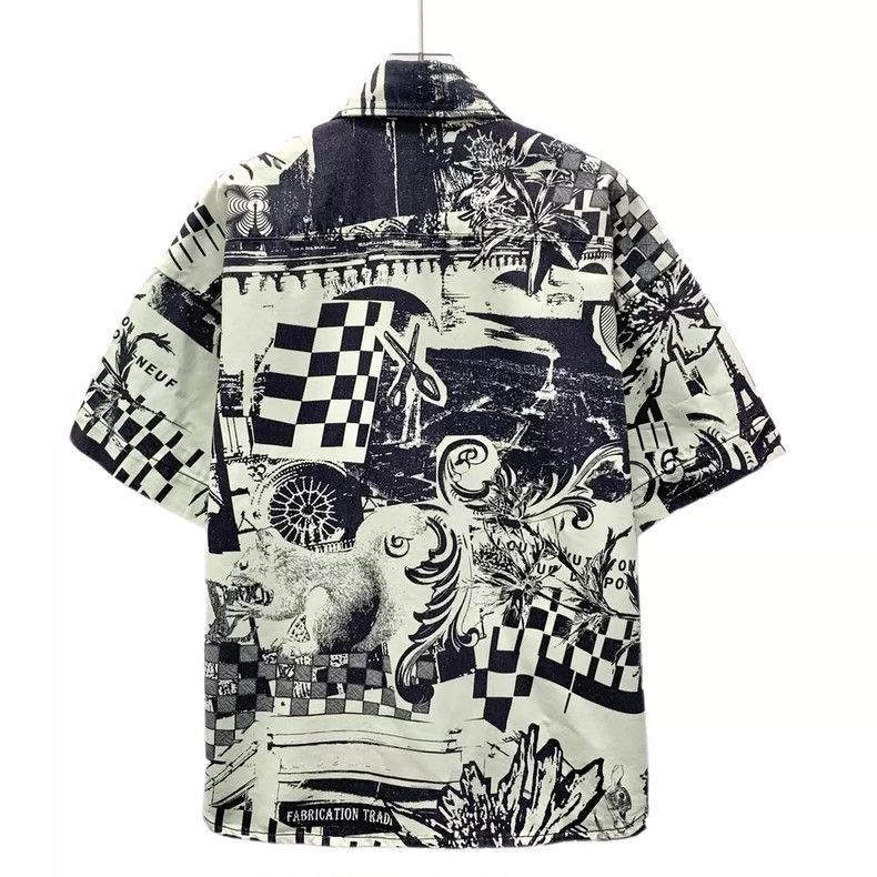 Louis Vuitton Louis Vuitton 23 color-block cartoon graffiti print cotton Size US S / EU 44-46 / 1 - 2 Thumbnail