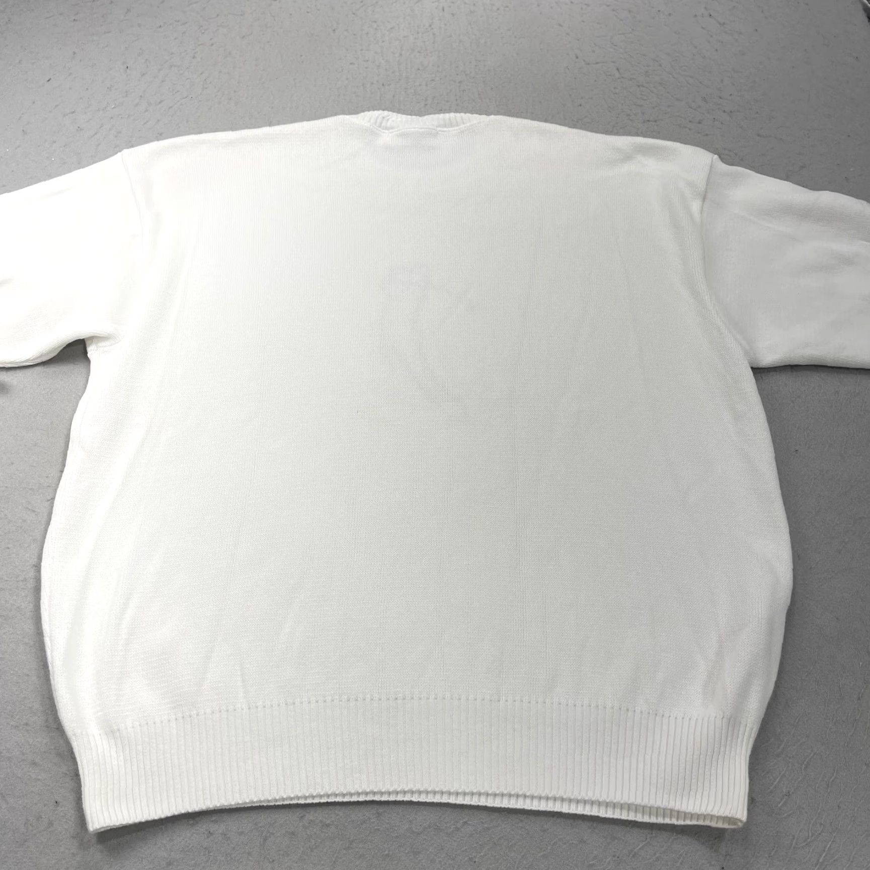 Vintage VINTAGE Tundra Golf Sweater Mens 2XL White Embroidered Crewneck 90s Knit Pullover Shirt Size US XXL / EU 58 / 5 - 6 Thumbnail
