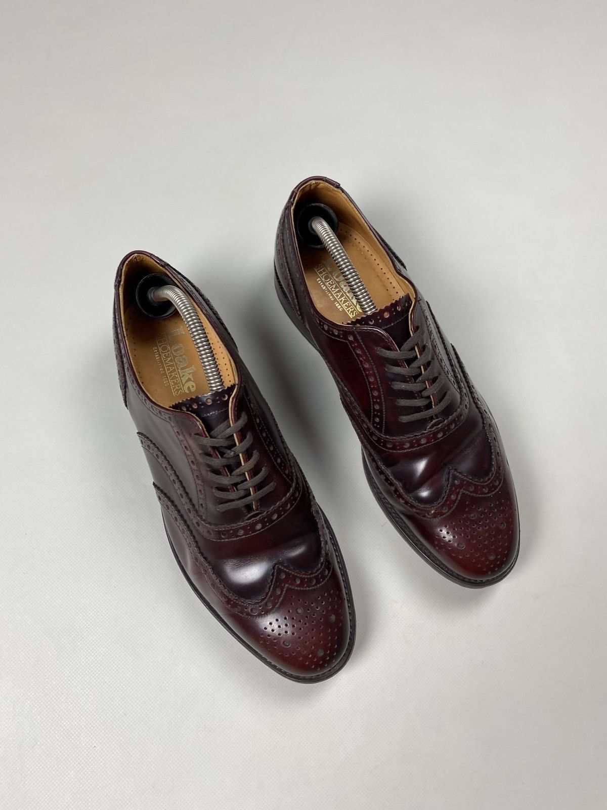 Loake Loake men’s leather brogue shoes size UK 9.5 / US 10.5 Size US 10.5 / EU 43-44 - 3 Thumbnail