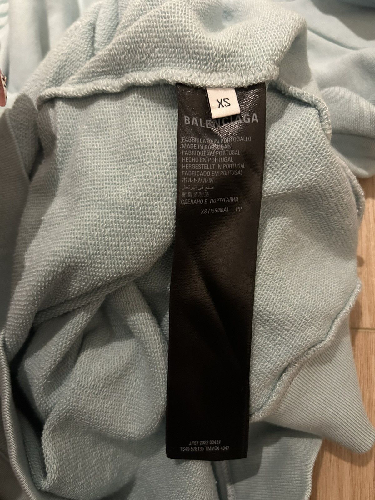 Balenciaga Balenciaga Paris Hoodie Size US XS / EU 42 / 0 - 5 Thumbnail