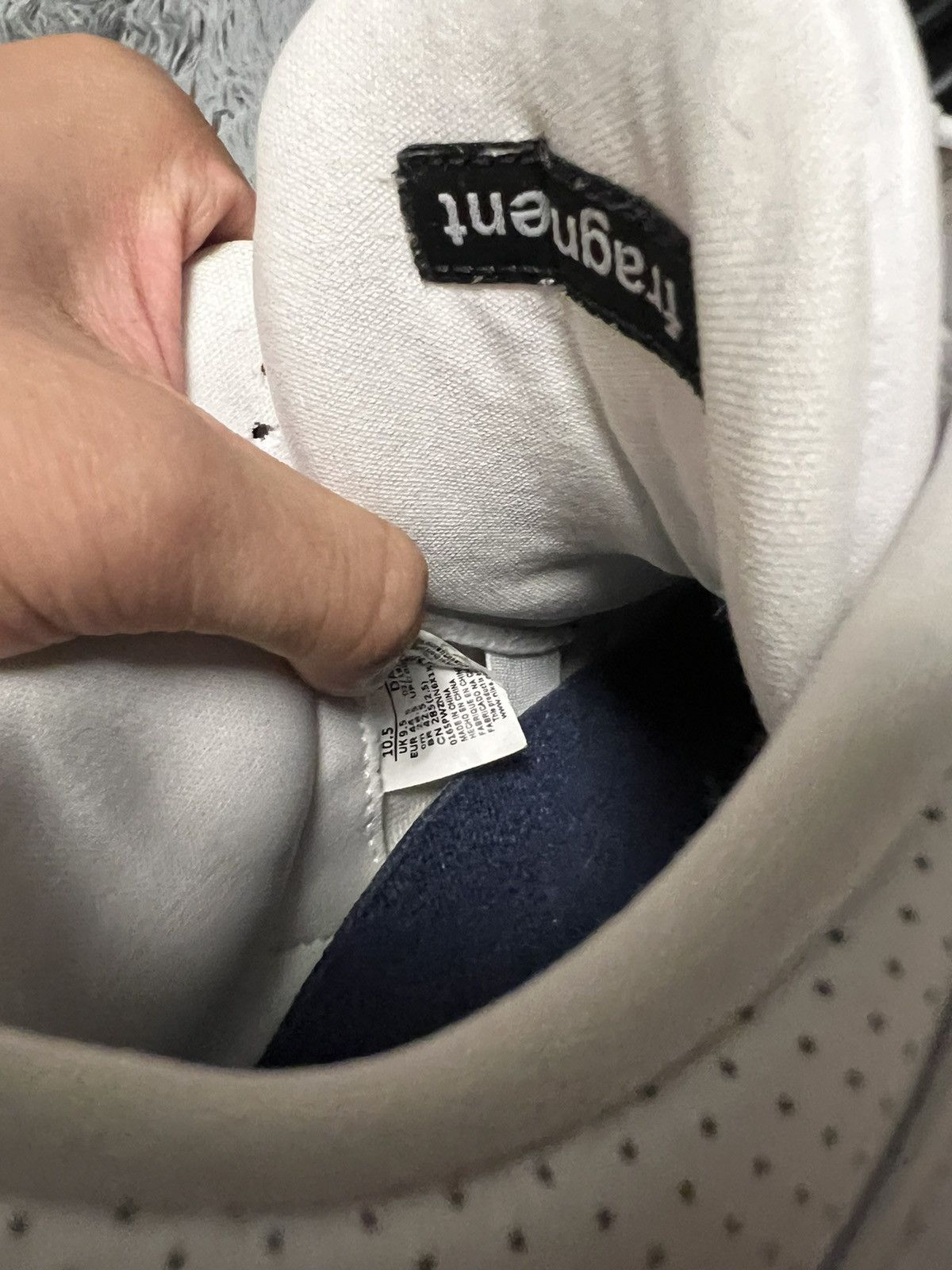 Fragment Design Fragment Air Jordan 3 Size US 10.5 / EU 43-44 - 5 Thumbnail