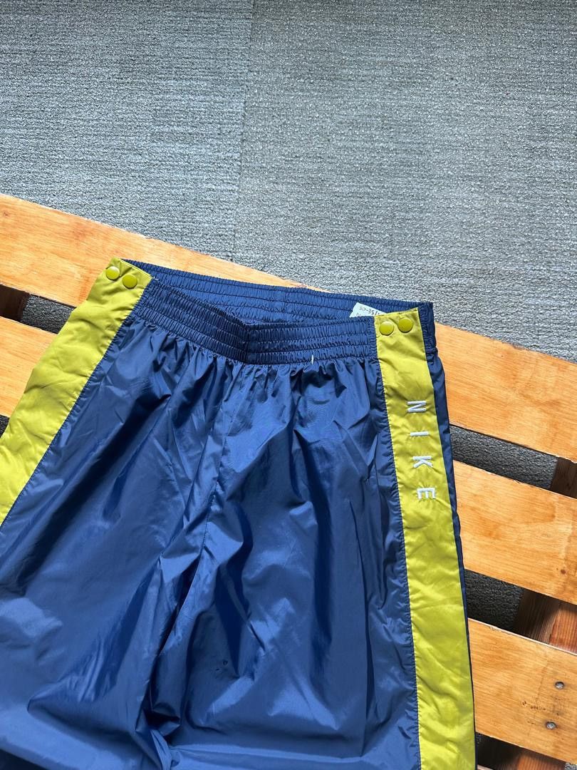 Nike VINTAGE NIKE POPPER PANTS BAGGY Size US 32 / EU 48 - 2 Thumbnail