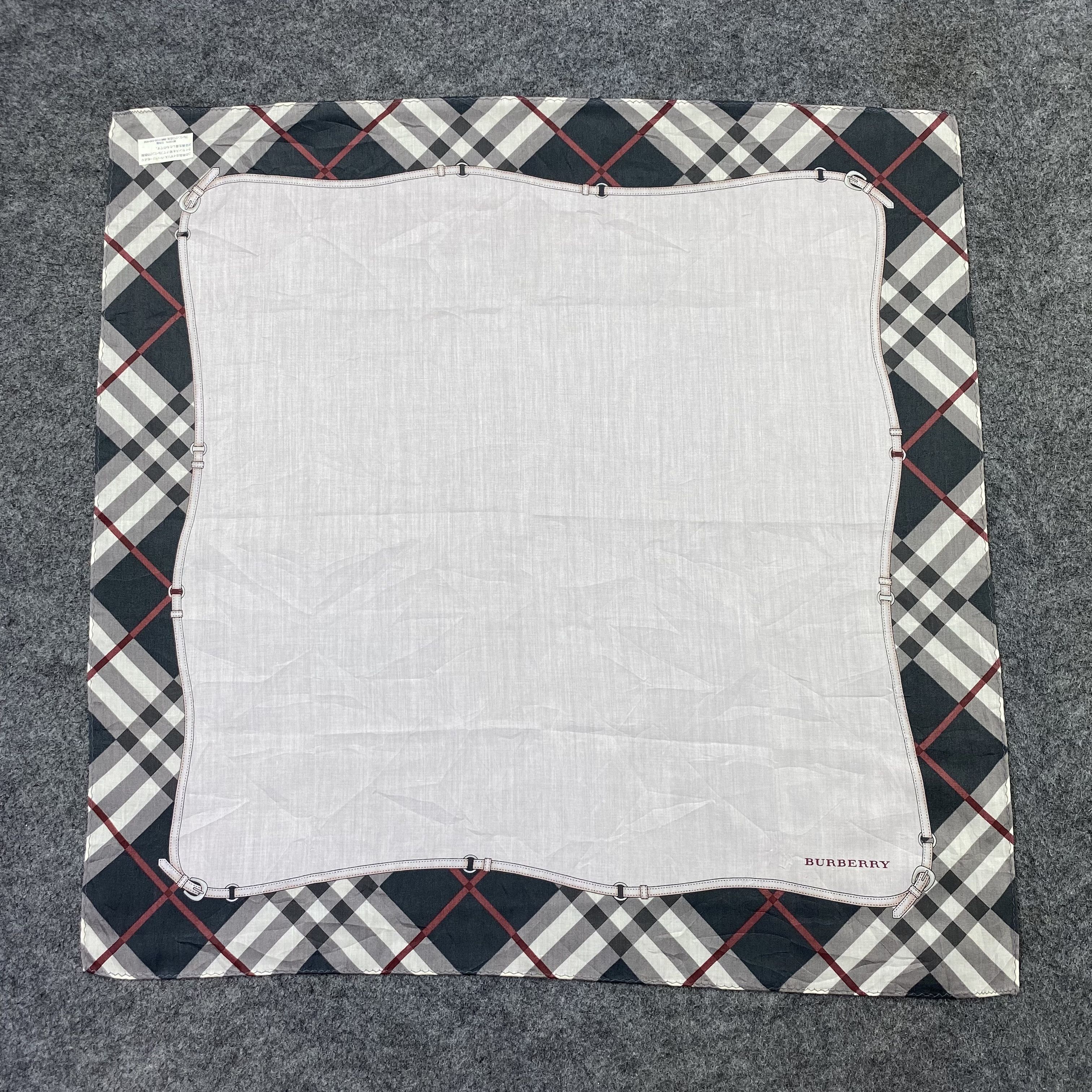 Burberry Burberry Handkerchief / Bandana / Neckerchief-B2292 Size ONE SIZE - 3 Thumbnail
