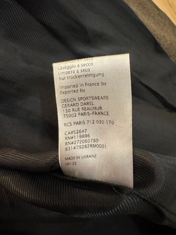 Gerard Darel Gerard Darel Paris Laine Wool Coat Khaki size 46 L Size L / US 10 / IT 46 - 11 Thumbnail