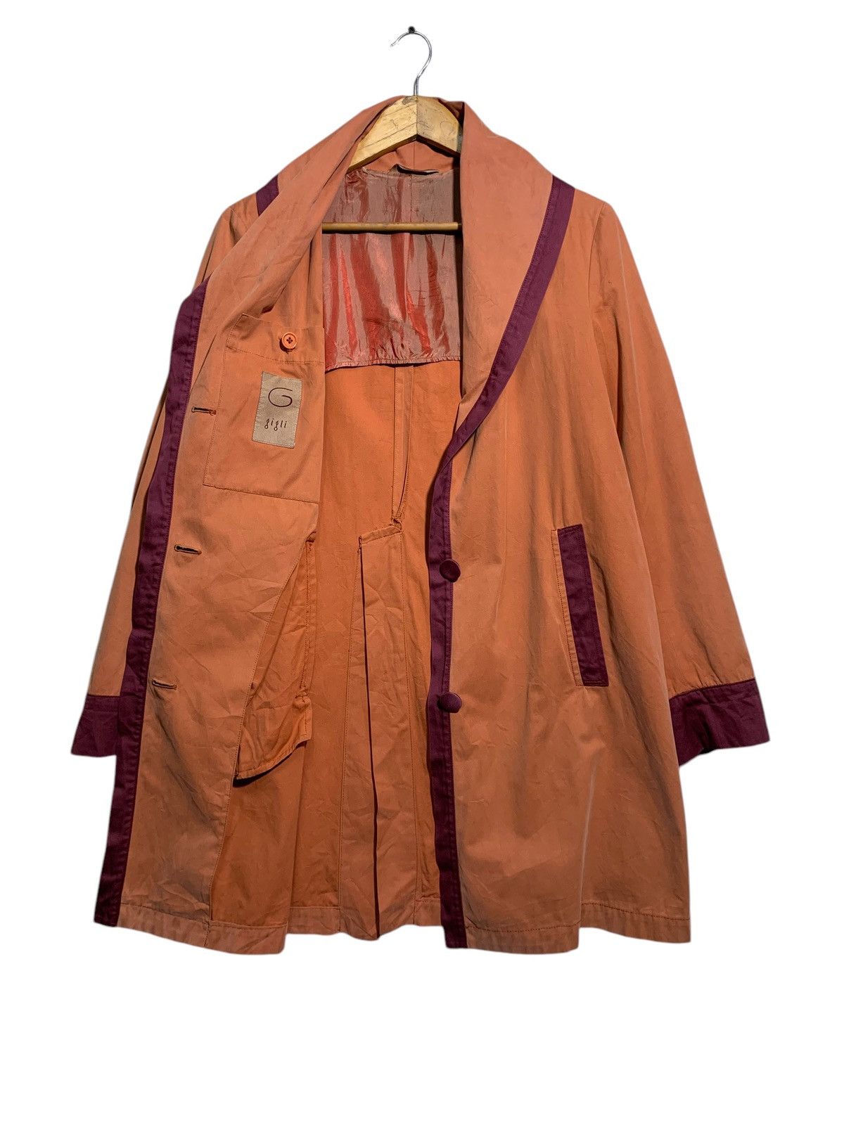 Romeo Gigli 🔥ROMEO GIGLI ORANGE BRICKS JACKETS Size M / US 6-8 / IT 42-44 - 8 Thumbnail