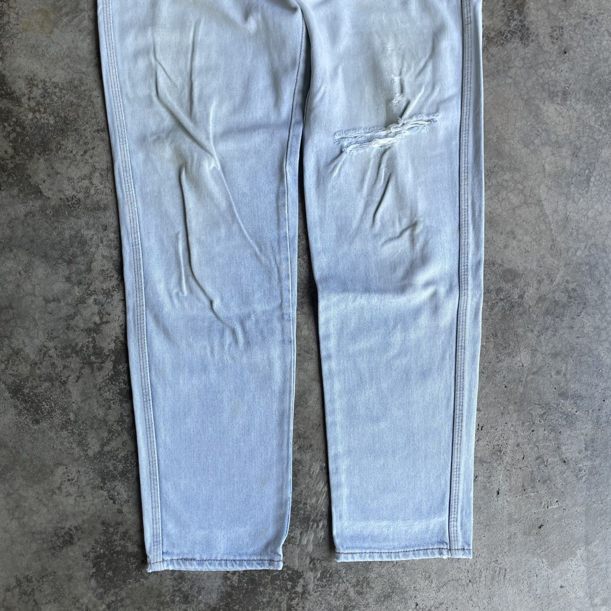 Levi's Vintage Clothing 🔥Vintage Levis 636 Stoned Washed Ripped Distress Denim Jeans Size US 30 / EU 46 - 3 Thumbnail
