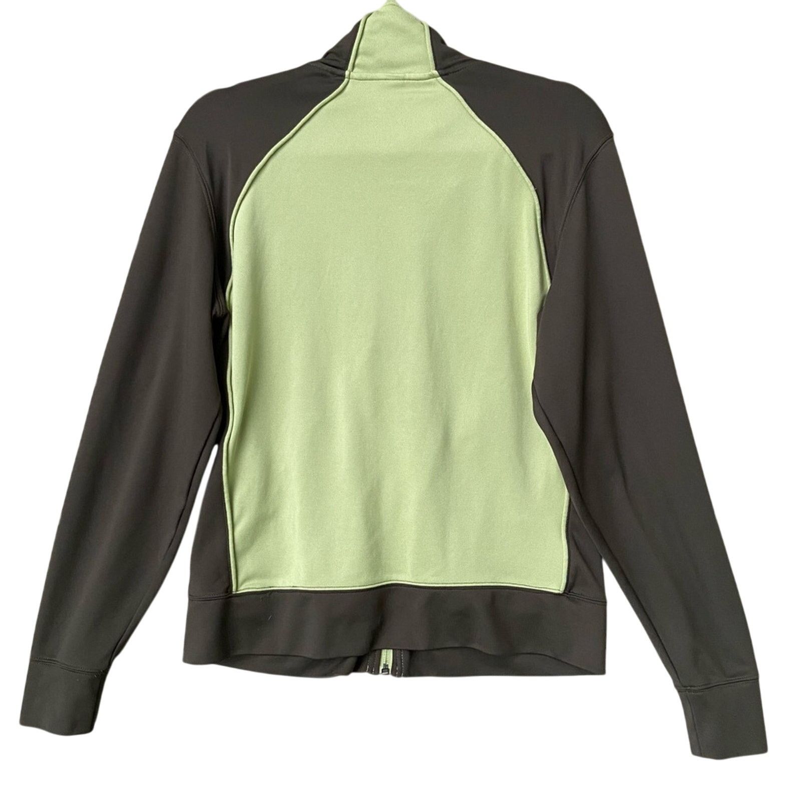 Nike Nike Womens Large Polyester Full Zip Gray Athletic Jacket Size L / US 10 / IT 46 - 2 Thumbnail
