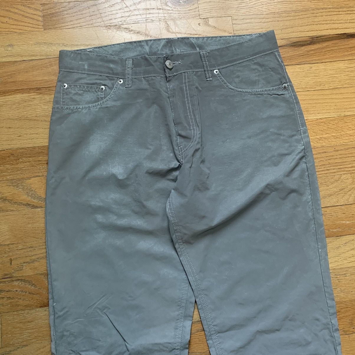 Helmut Lang SS1996 3M Reflective Runway Jeans Size US 32 / EU 48 - 4 Thumbnail