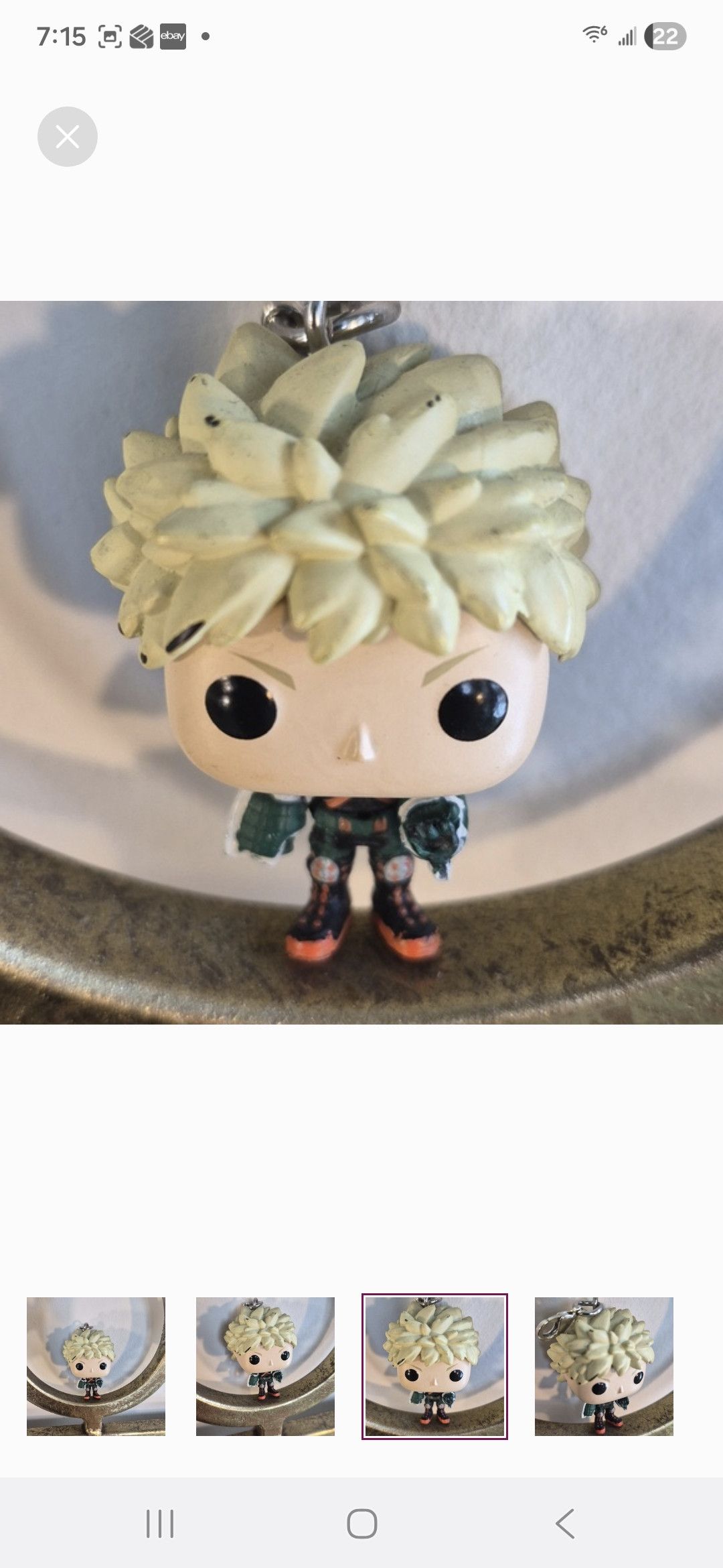 Other Funko × My Hero Academia BAKUGO Pocket POP Keychain Size ONE SIZE - 1 Thumbnail