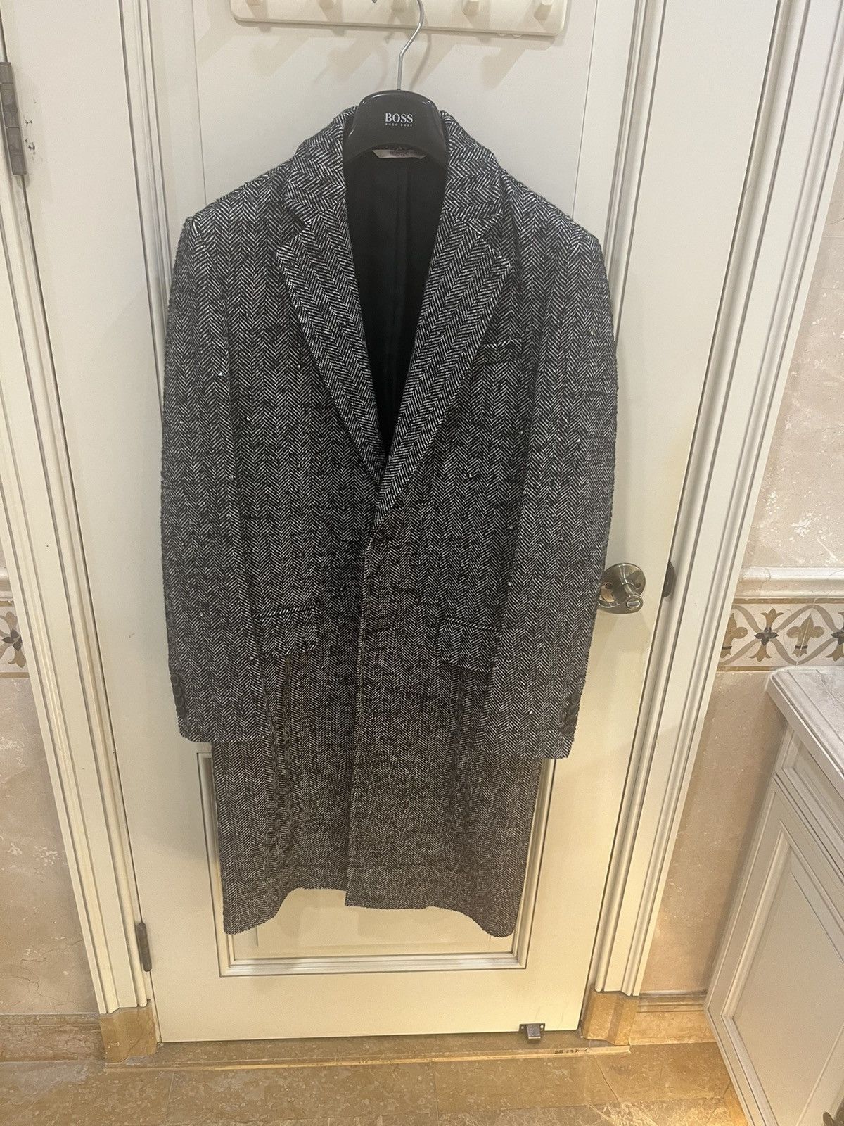 Valentino Valentino Garavani Herringbone single-breasted Coat size 44 Size US S / EU 44-46 / 1 - 4 Thumbnail