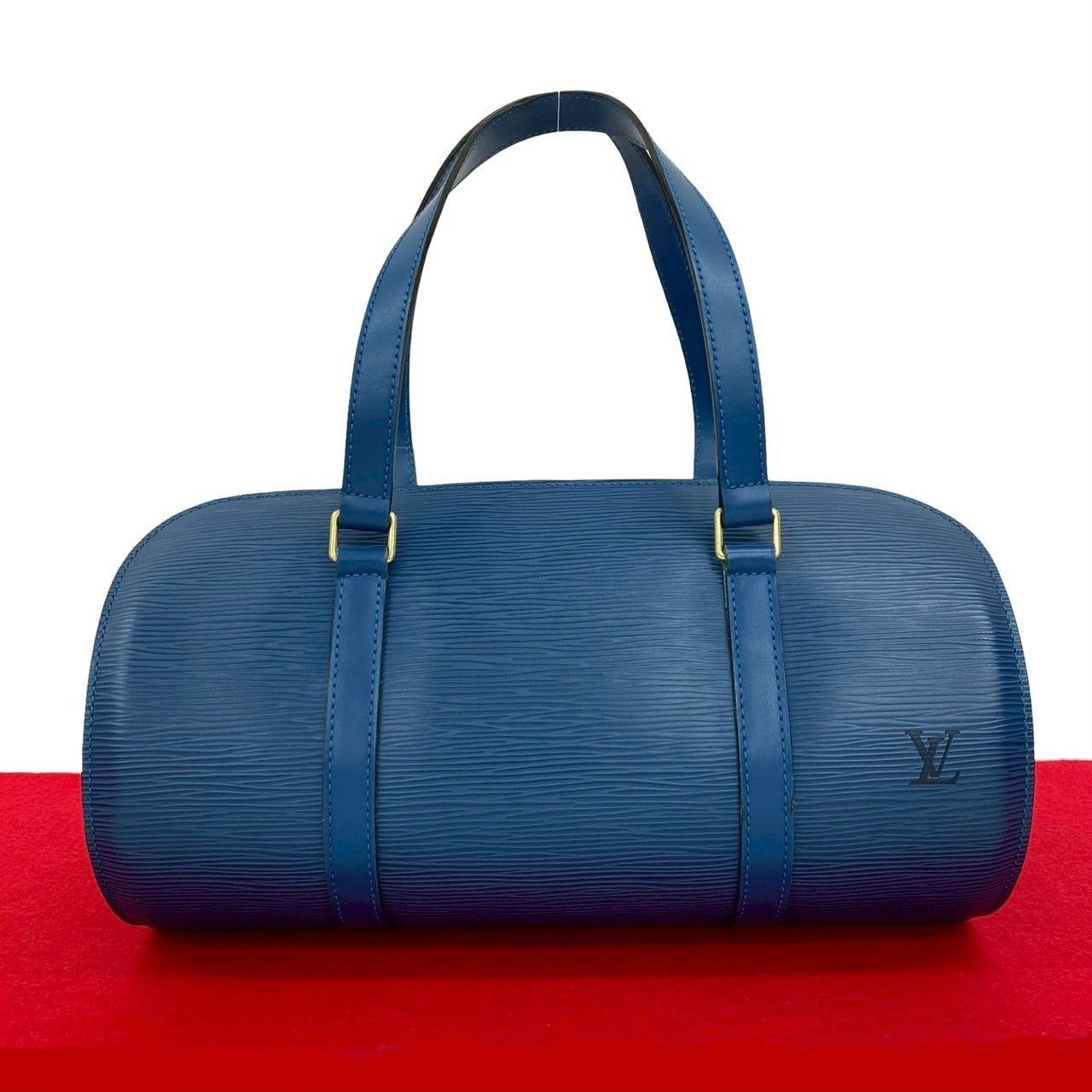 Louis Vuitton Louis Vuitton Handbag Blue Leather Size ONE SIZE - 1 Thumbnail