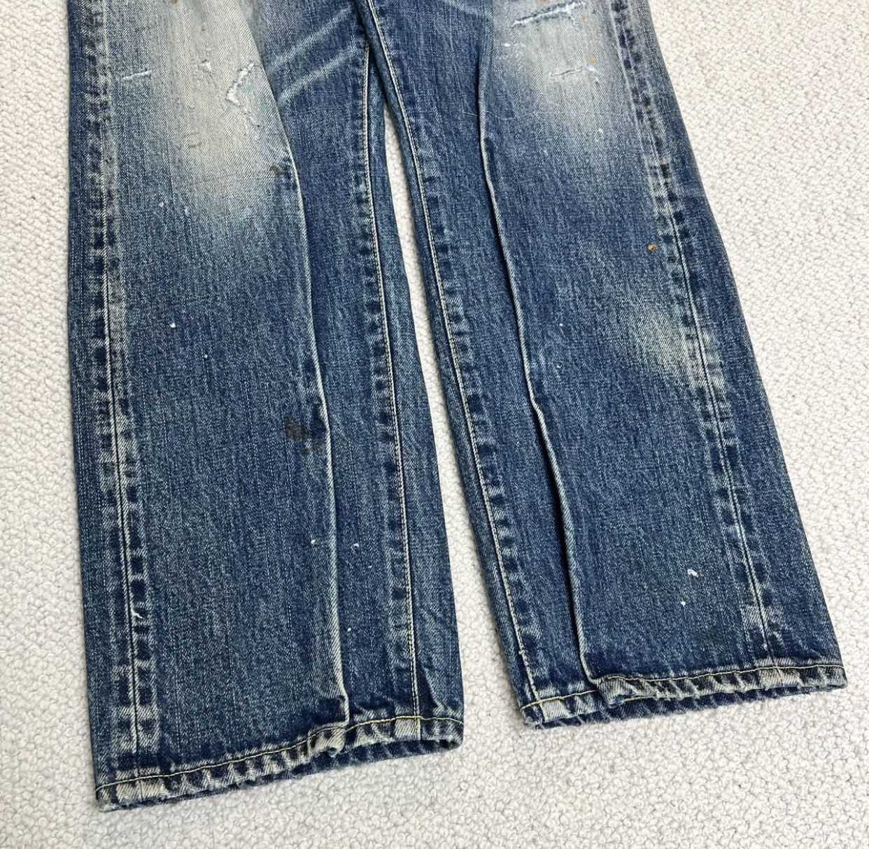 Visvim VISVIM JOURNEYMAN PANTS TACKED DMGD-27 Broken Used Jeans Size US 30 / EU 46 - 4 Thumbnail