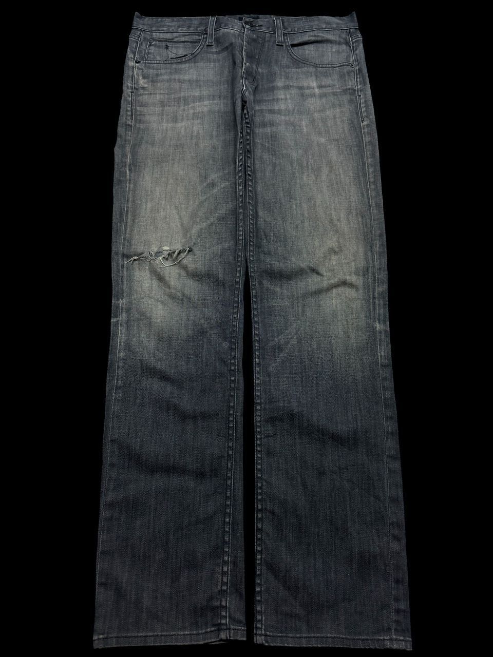 Vintage Vintage Hudson Rusty Mudwash Distressed Ripped Sick Style Size US 34 / EU 50 - 1 Thumbnail