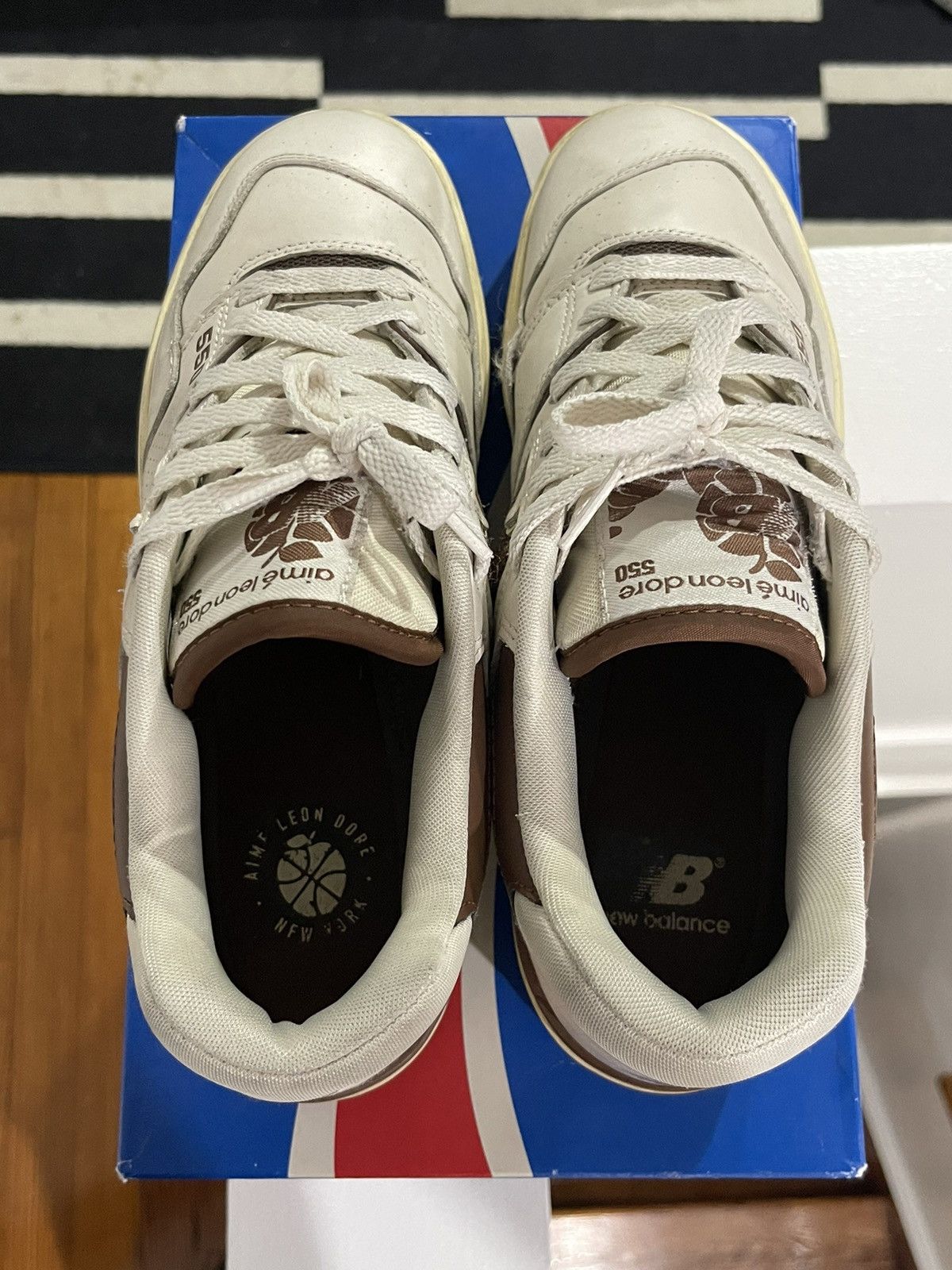 Aime Leon Dore × New Balance New Balance 550 x Aime Leon Dore "Brown" Size US 9 / EU 42 - 6 Thumbnail