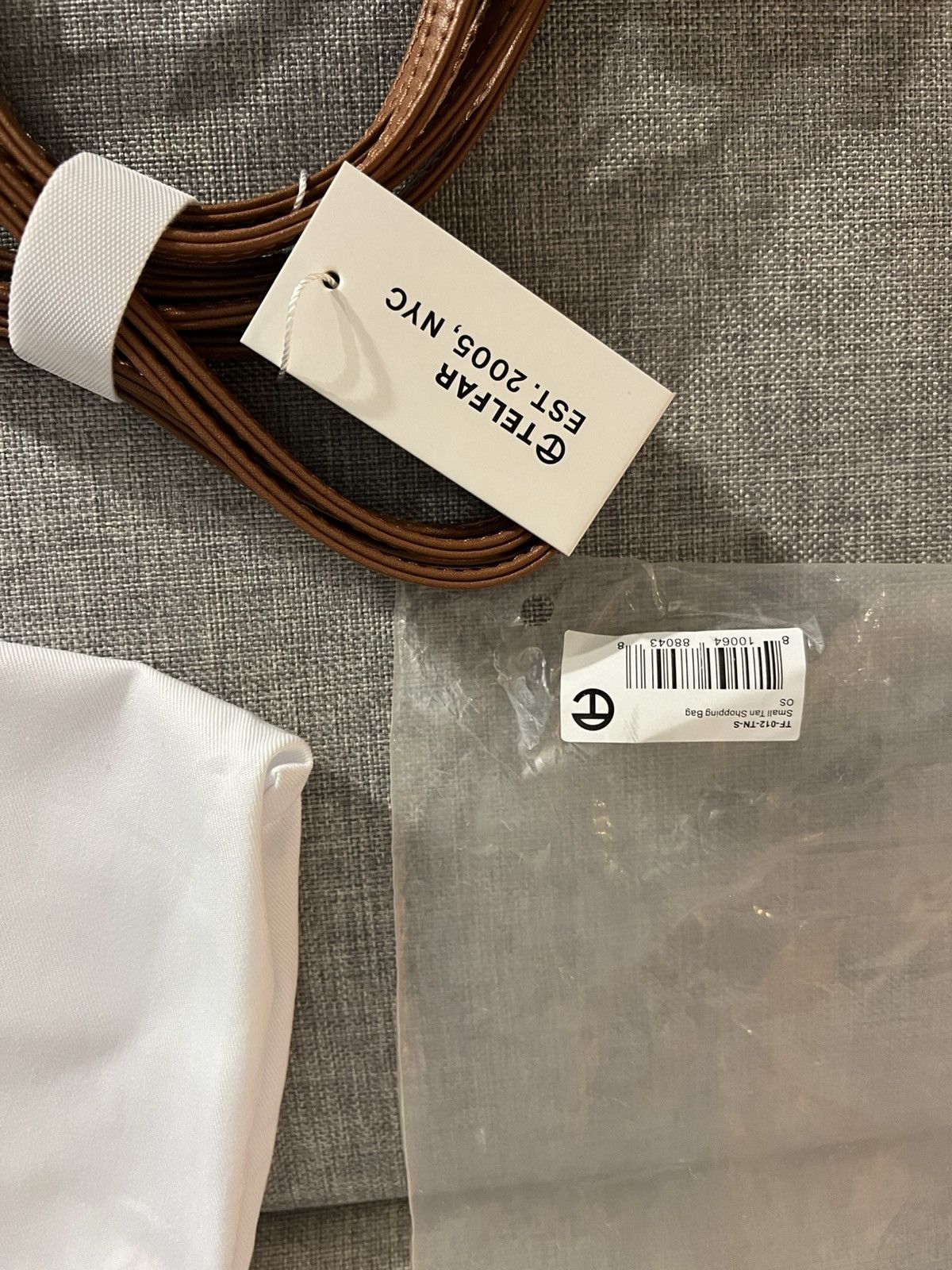Telfar Telfar Shopping Bag Tan Size ONE SIZE - 8 Thumbnail