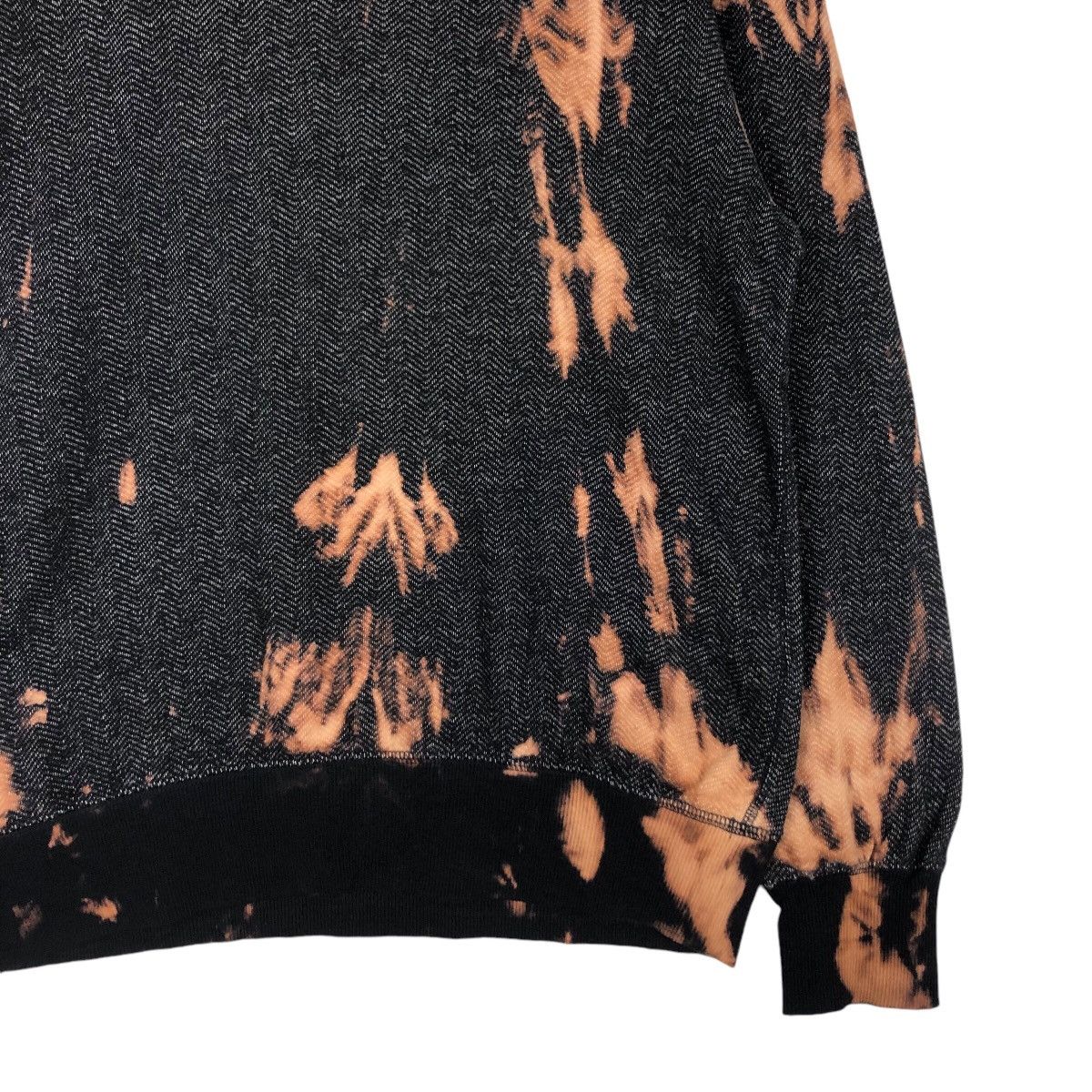 Japanese Brand Custom Bleach Sweatshirt Black Orange Rare Size US S / EU 44-46 / 1 - 3 Thumbnail