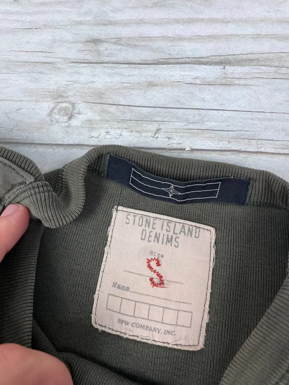 Stone Island Vintage Stone Island Denims Sweatshirt 2008 Size US S / EU 44-46 / 1 - 9 Thumbnail