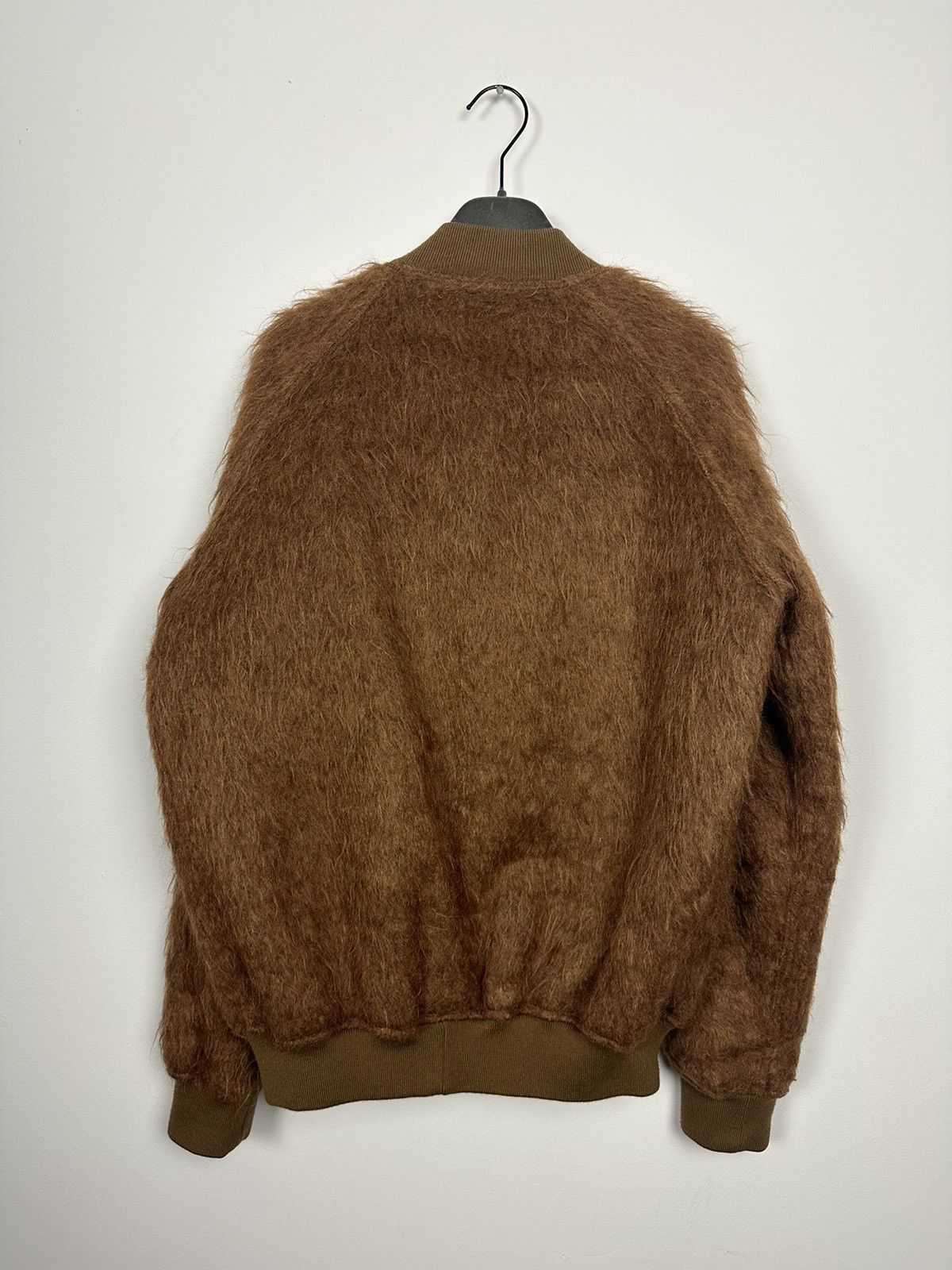 Rick Owens FW16 ‘MASTODON’ Fuzzy Mohair Bomber Size US M / EU 48-50 / 2 - 8 Thumbnail
