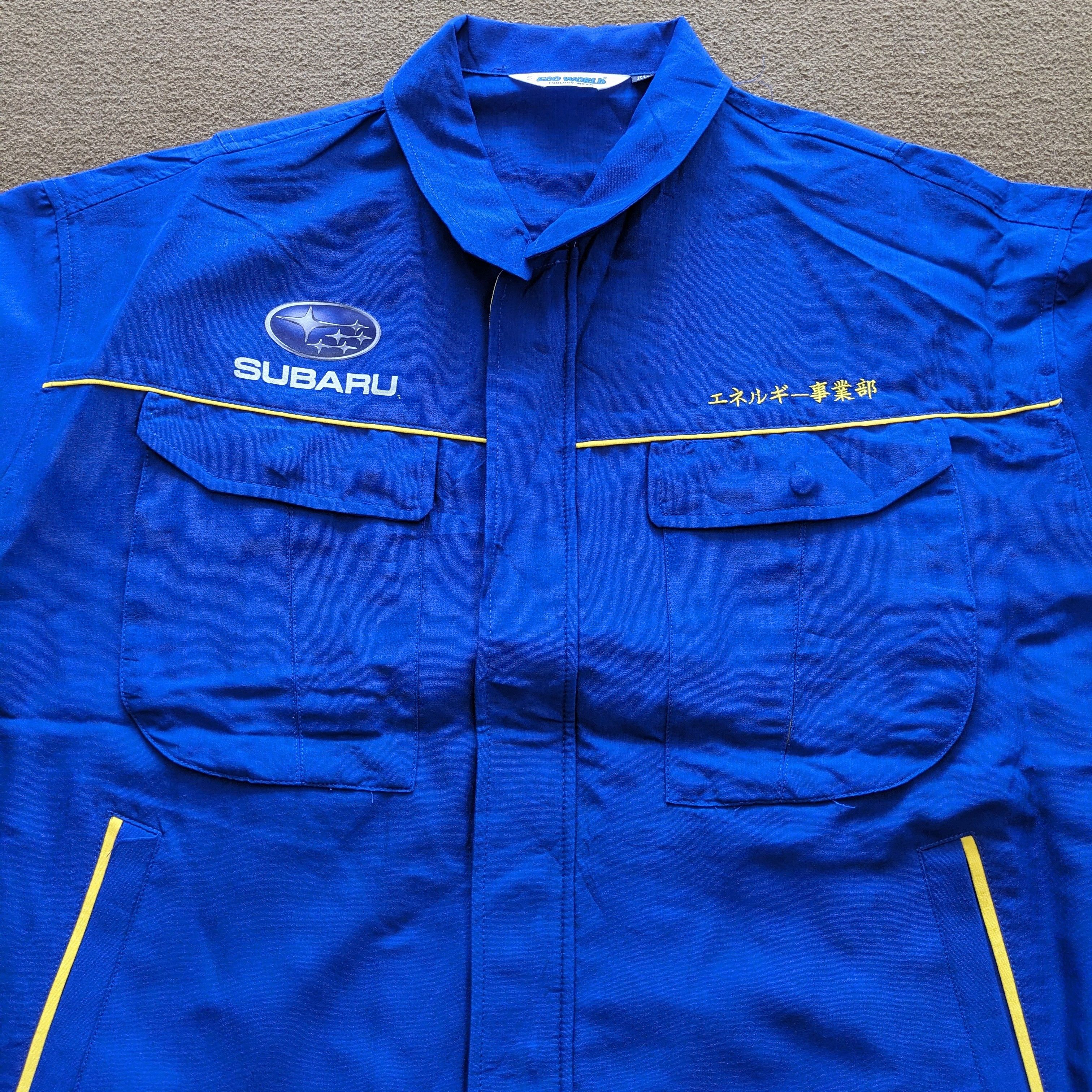 Japanese Brand Vintage SUBARU Racing Japanese Uniform Custom Jacket Size US XXL / EU 58 / 5 - 2 Thumbnail
