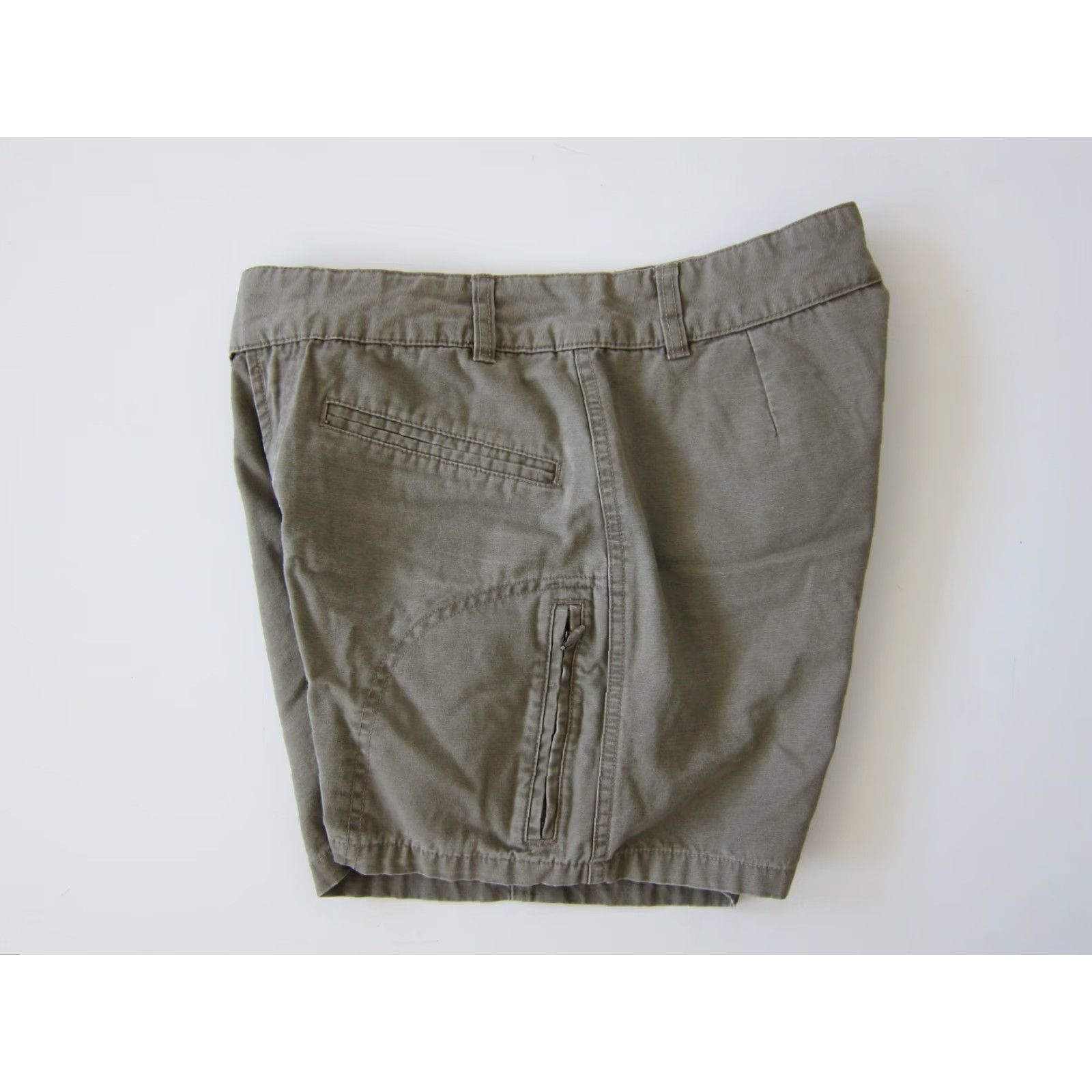 Vintage Columbia XCO 100% Cotton Brown Hike Travel Cargo Short Women Size 8 Size 30" / US 8 / IT 44 - 7 Thumbnail
