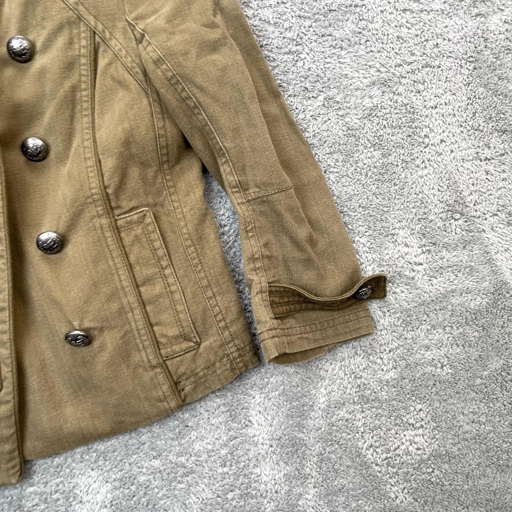 American Eagle Outfitters VINTAGE American Eagle Outfitters Jacket Womens Small Green Military Coat Argentina Army Shirt? Size S / US 4 / IT 40 - 7 Thumbnail