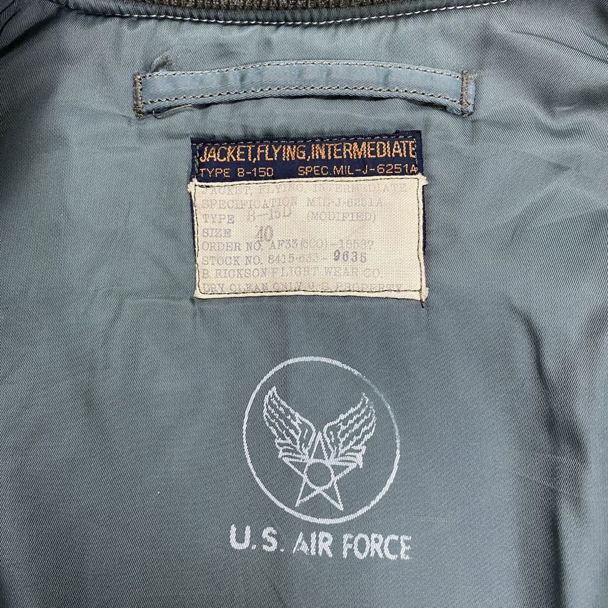 Buzz Rickson's × Toyo Enterprises Buzz Rickson Type B-15D P.D.GRIFFITH Military Bomber Jacket Size US L / EU 52-54 / 3 - 12 Thumbnail