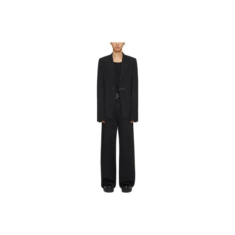 Givenchy o1w1db10325 Oversized Jacket in Black Size US M / EU 48-50 / 2 - 2 Thumbnail