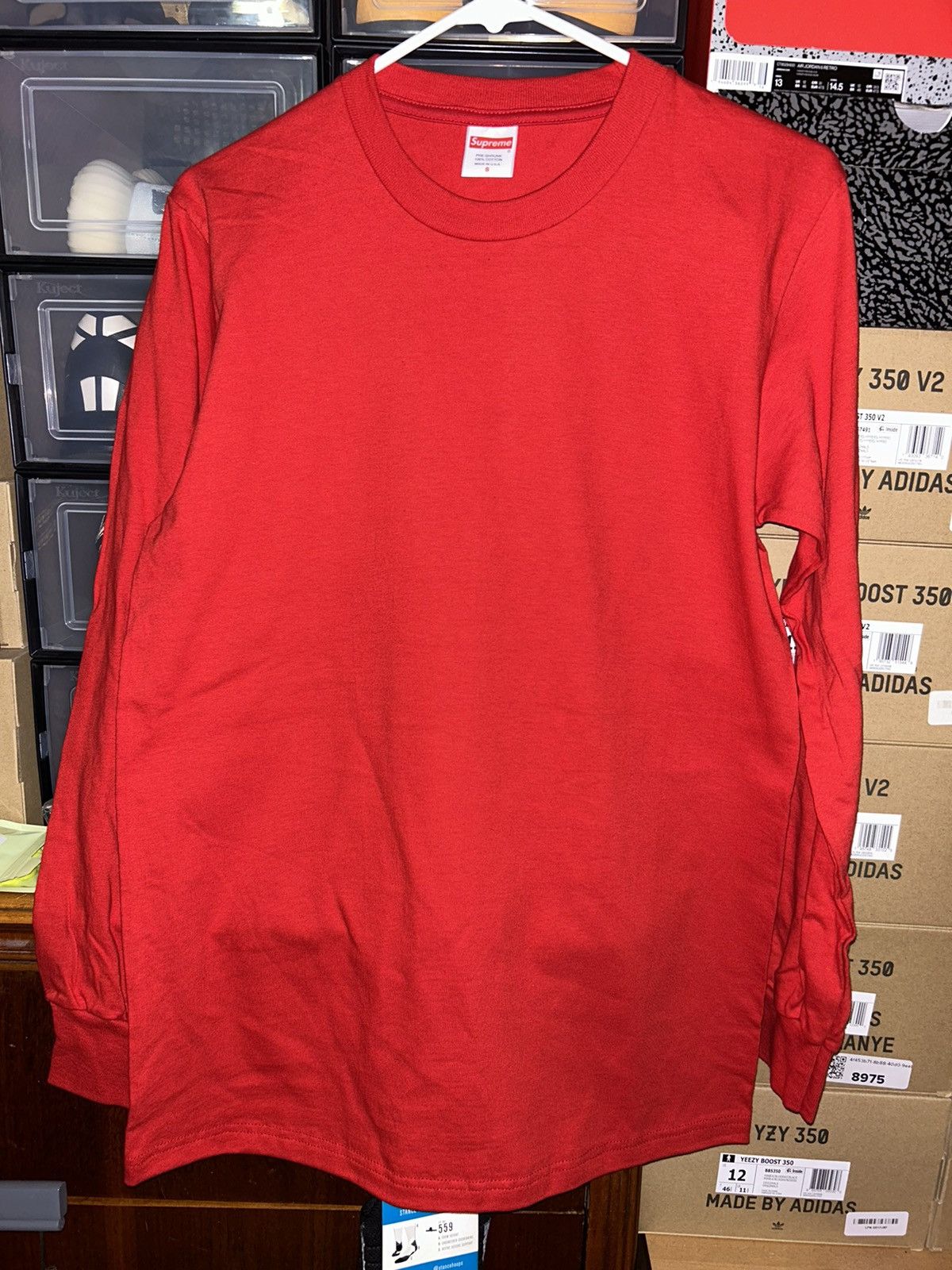 Supreme Supreme Blank L/S Tee Shirt Long Sleeve T/Shirt Small NEW Size US S / EU 44-46 / 1 - 1 Thumbnail
