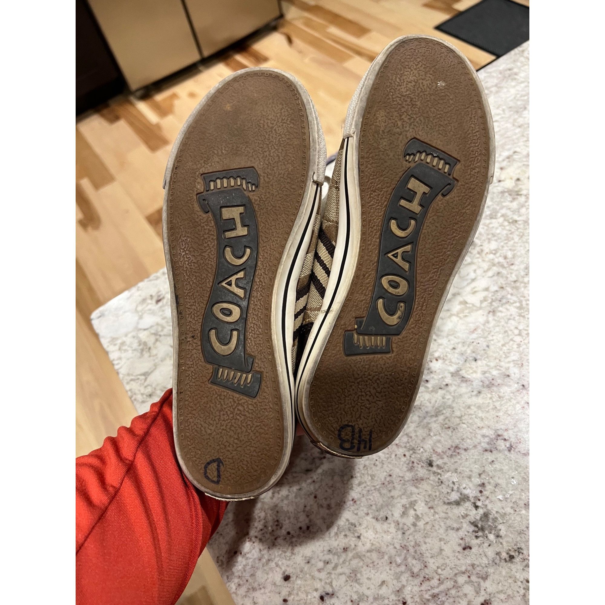 Coach Coach Logo Sneakers Shoes - Size 8.5 Size US 8.5 / IT 38.5 - 5 Thumbnail