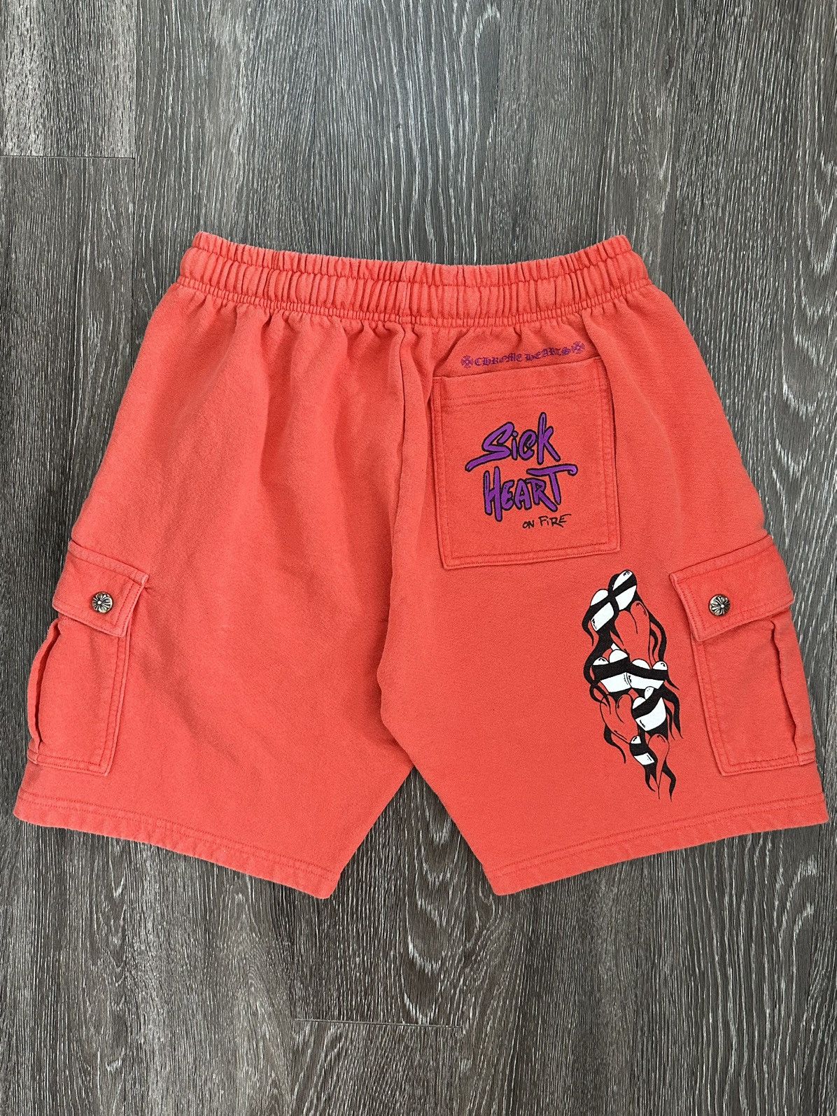 Chrome Hearts Chrome Hearts Matty Boy Sadistic Lipstick Cargo Shorts Size US 36 / EU 52 - 2 Thumbnail