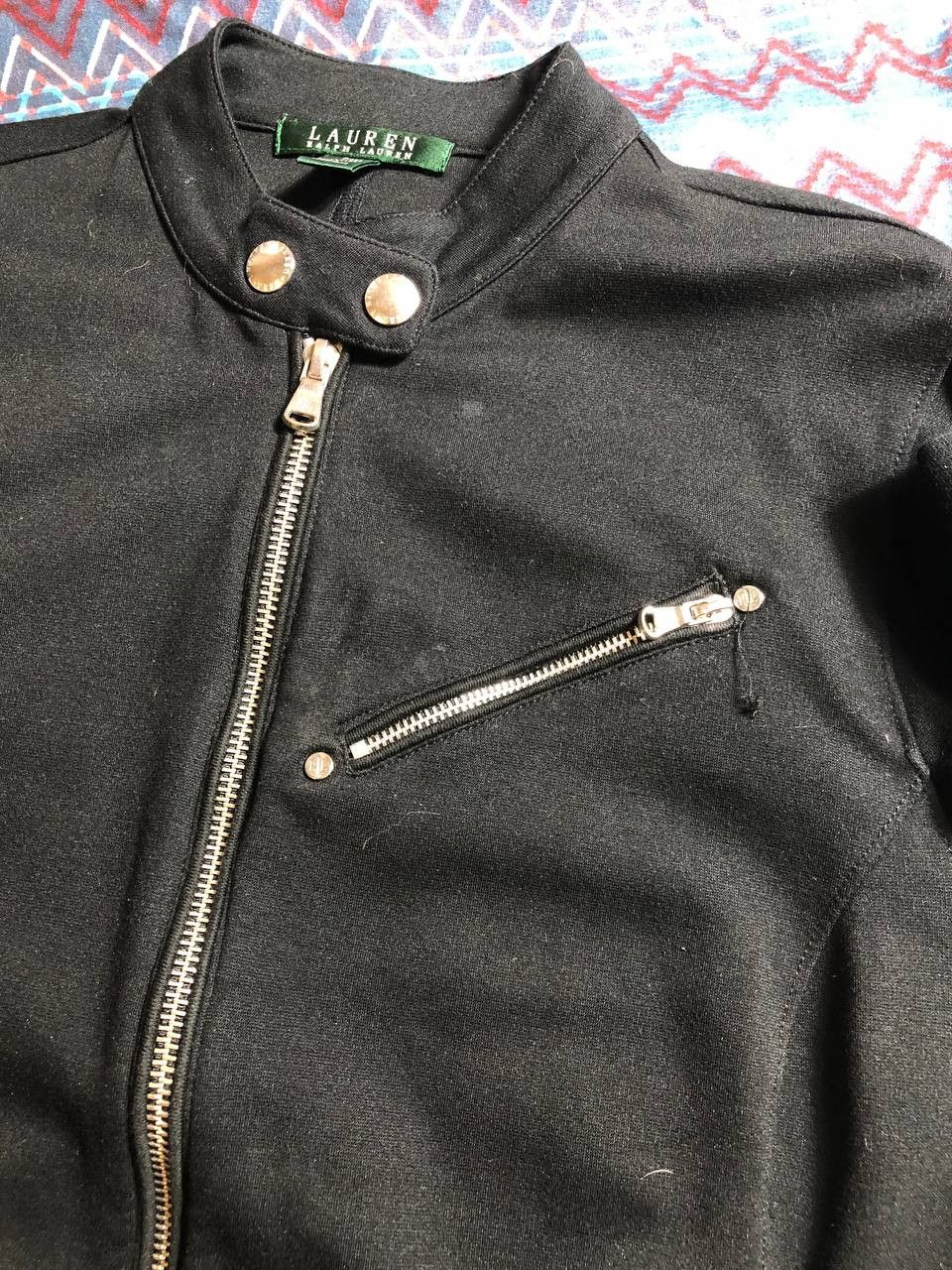 Polo Ralph Lauren × RRL Ralph Lauren Polo Ralph Lauren Jacket Black Moto Biker Size S Size S / US 4 / IT 40 - 8 Thumbnail