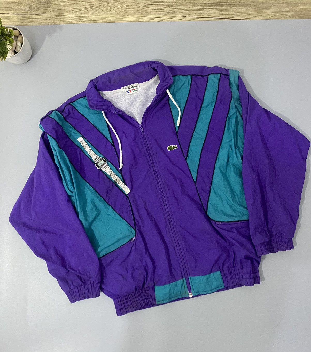 Lacoste × Vintage 💥Vintage💥90s Lacoste Vintage Jacket Size US M / EU 48-50 / 2 - 5 Thumbnail