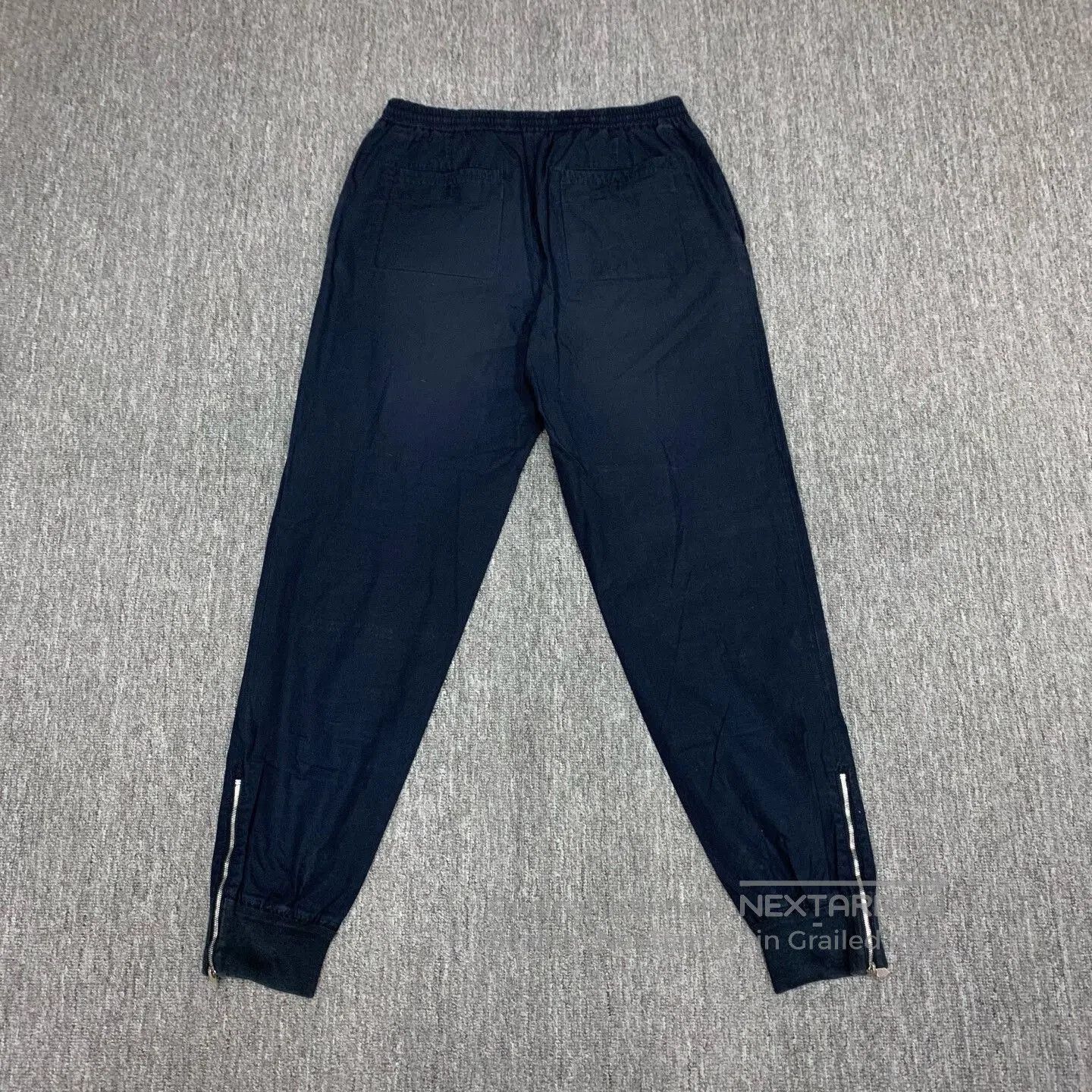 Hermes Hermes Blue Zip Cuff Casual Pants. Size US 40 / EU 56 - 2 Thumbnail