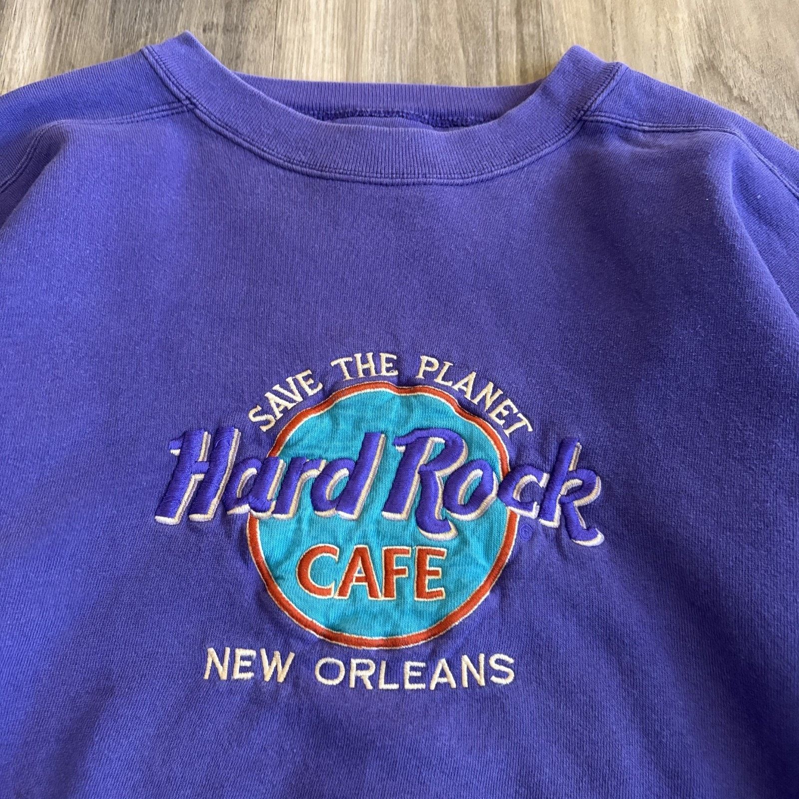 Hard Rock Cafe × Vintage Vintage Hard Rock Cafe Sweatshirt Men's Size M 1990s Size US M / EU 48-50 / 2 - 2 Thumbnail