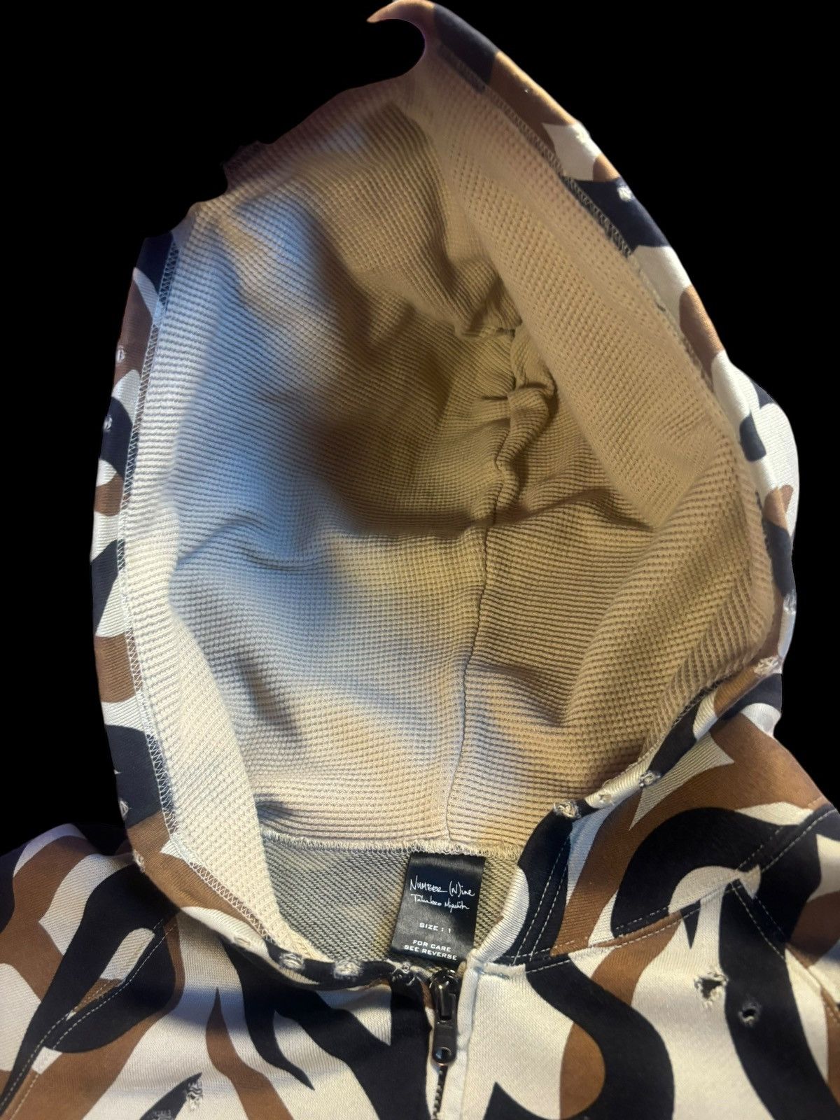 Number (N)ine Number Nine Aw04 Tribal Zip Up Hoodie Size US S / EU 44-46 / 1 - 7 Thumbnail