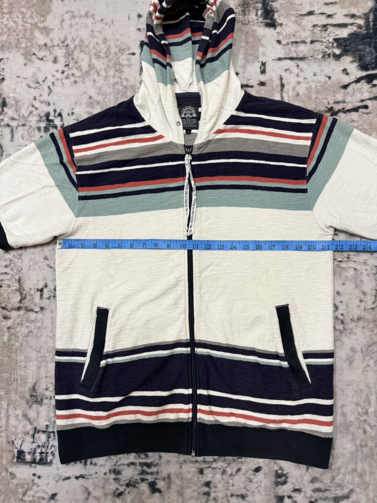 Japanese Brand Power to the people culture mix Short Sleeve Sweater Hoodie Size US M / EU 48-50 / 2 - 11 Thumbnail