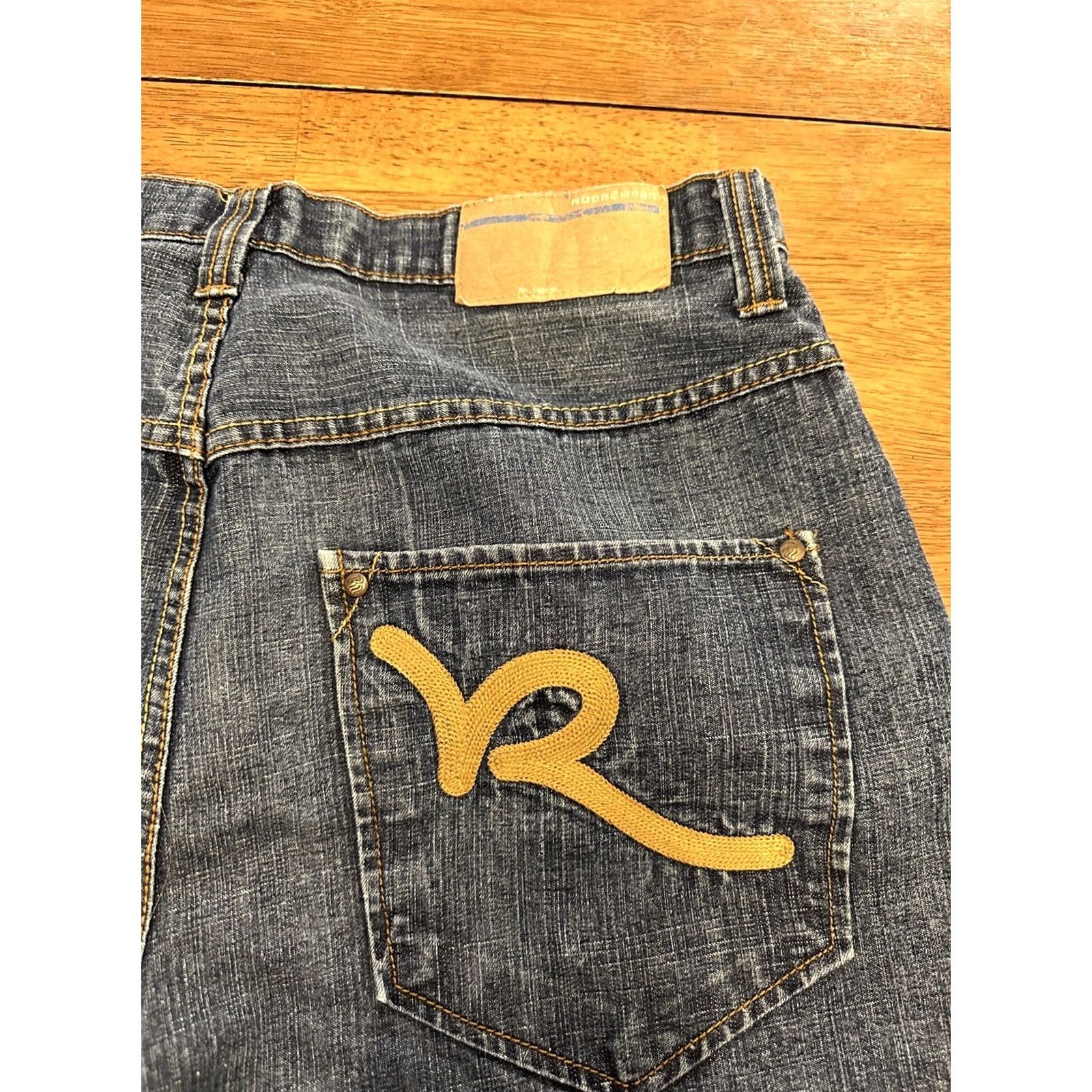 Rocawear VINTAGE Rocawear Jeans Shorts 36 Y2K Grunge Denim Blue Mens Size US 36 / EU 52 - 3 Thumbnail
