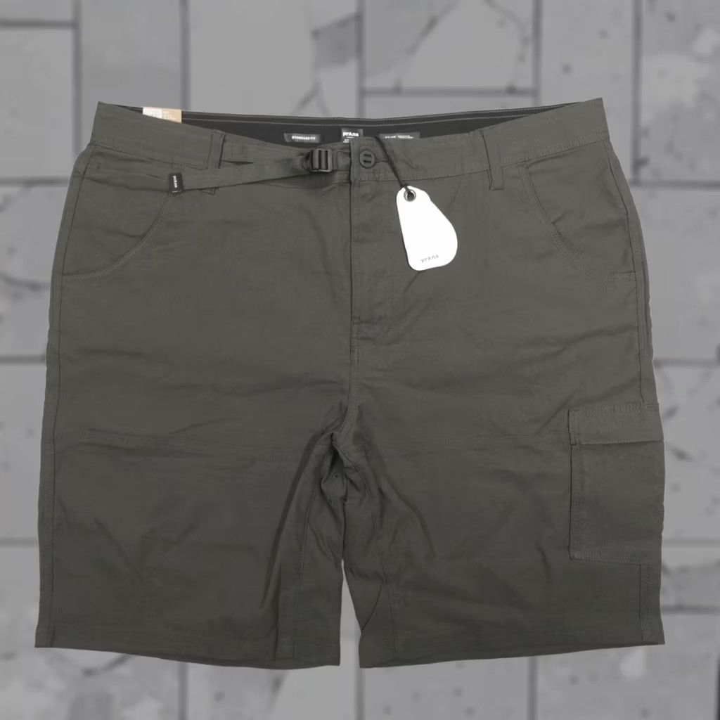 Prana Prana Zion Shorts II Cargo Dark Iron Belted Size 42 10" Inseam Men’s Regular Gray Nylon Spandex Size US 42 / EU 58 - 1 Thumbnail