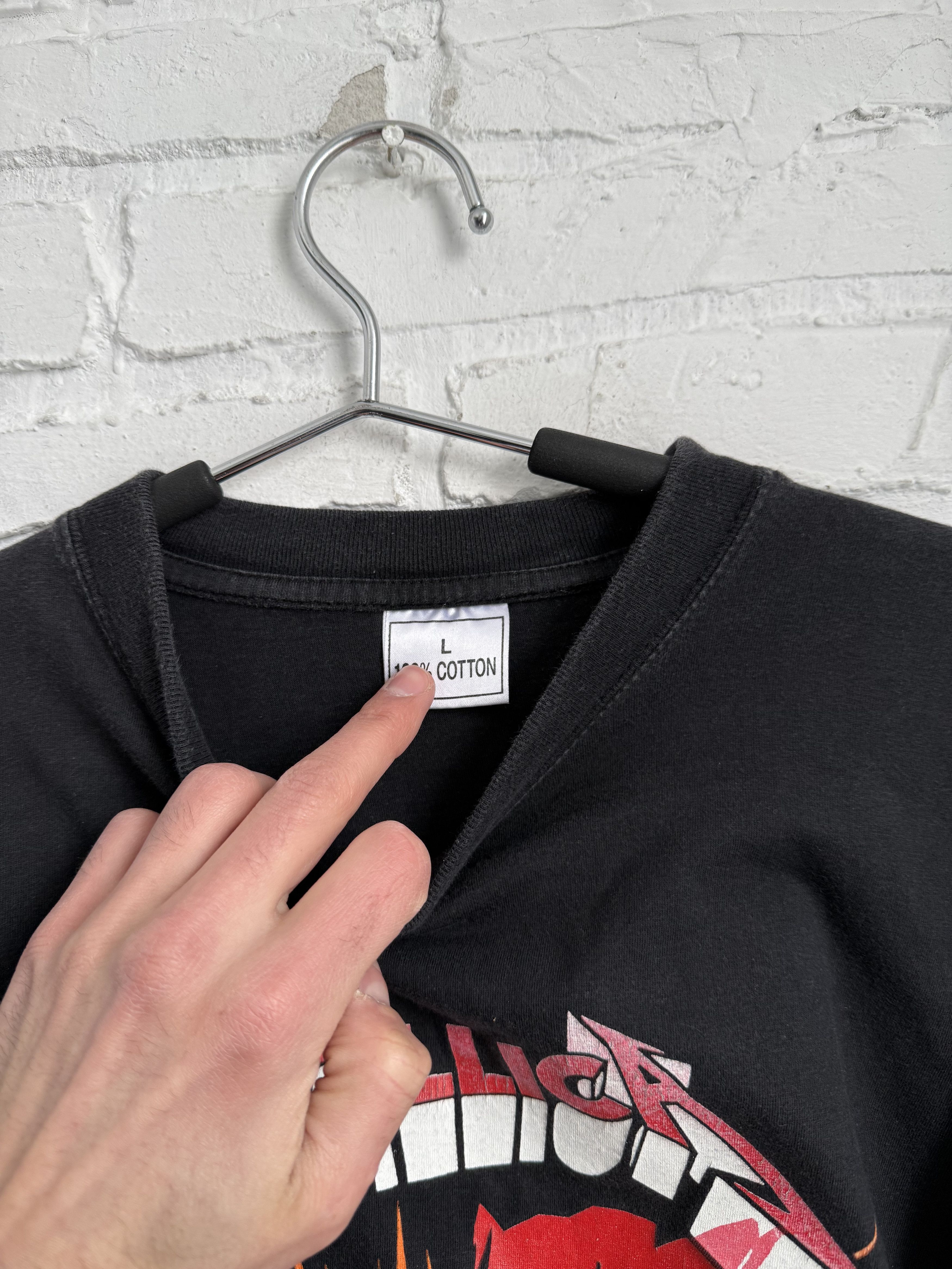 Band Tees Vintage 2003 Metallica St.Anger t-shirt Size US L / EU 52-54 / 3 - 5 Thumbnail