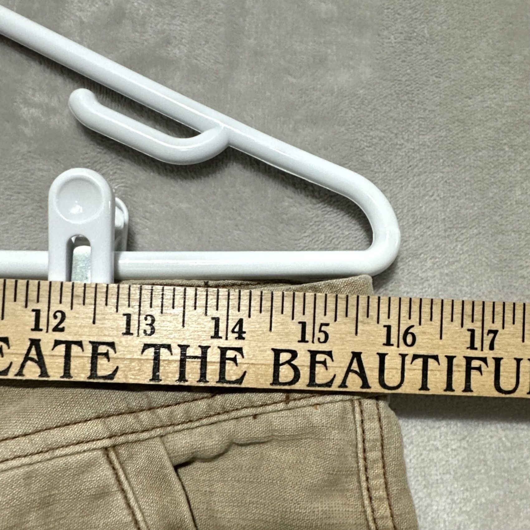 Free People Free People Utility Boyfriend Pants Double Knee Canvas Twill Fatigue Size 28 Tan Slah Pocket Tapered Casual Womens Jeans Pant Size 28" / US 6 / IT 42 - 5 Thumbnail